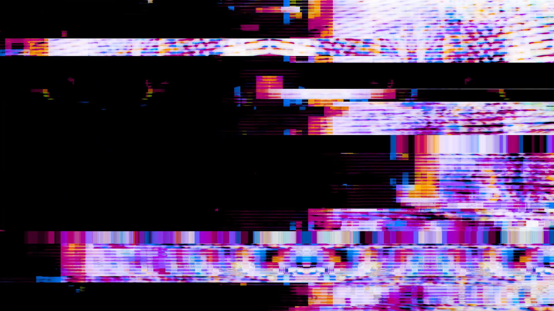 Digital Glitch Art HD Video Loop