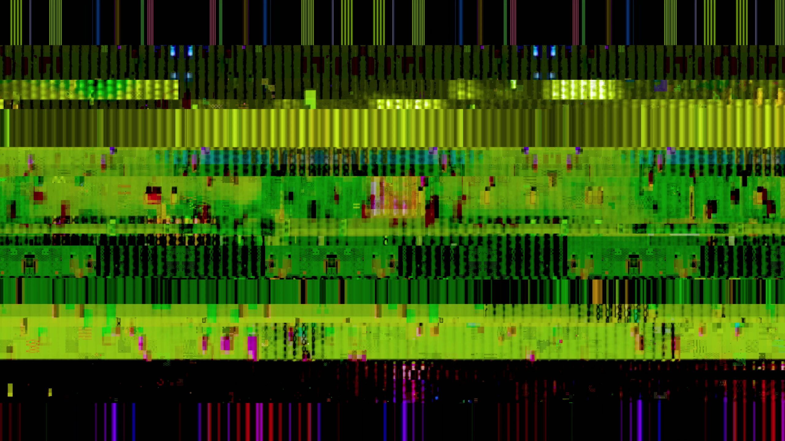 Digital Glitch Art Explosion 4K Loop