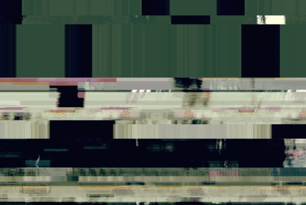 A 4K video loop of a modern glitch art pattern with vibrant colors.