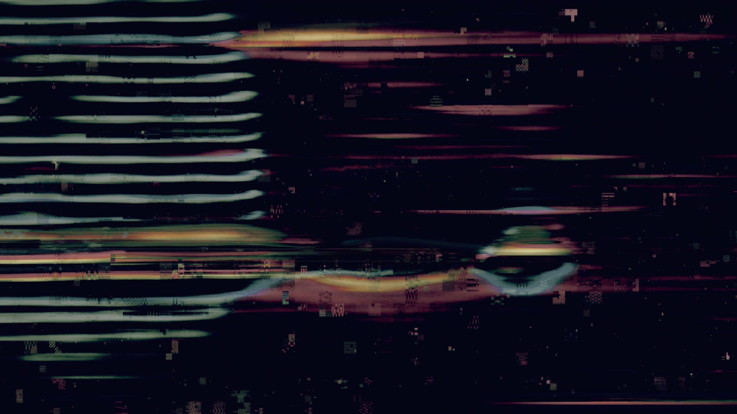 Abstract Digital Glitch Art 4k Video Loop