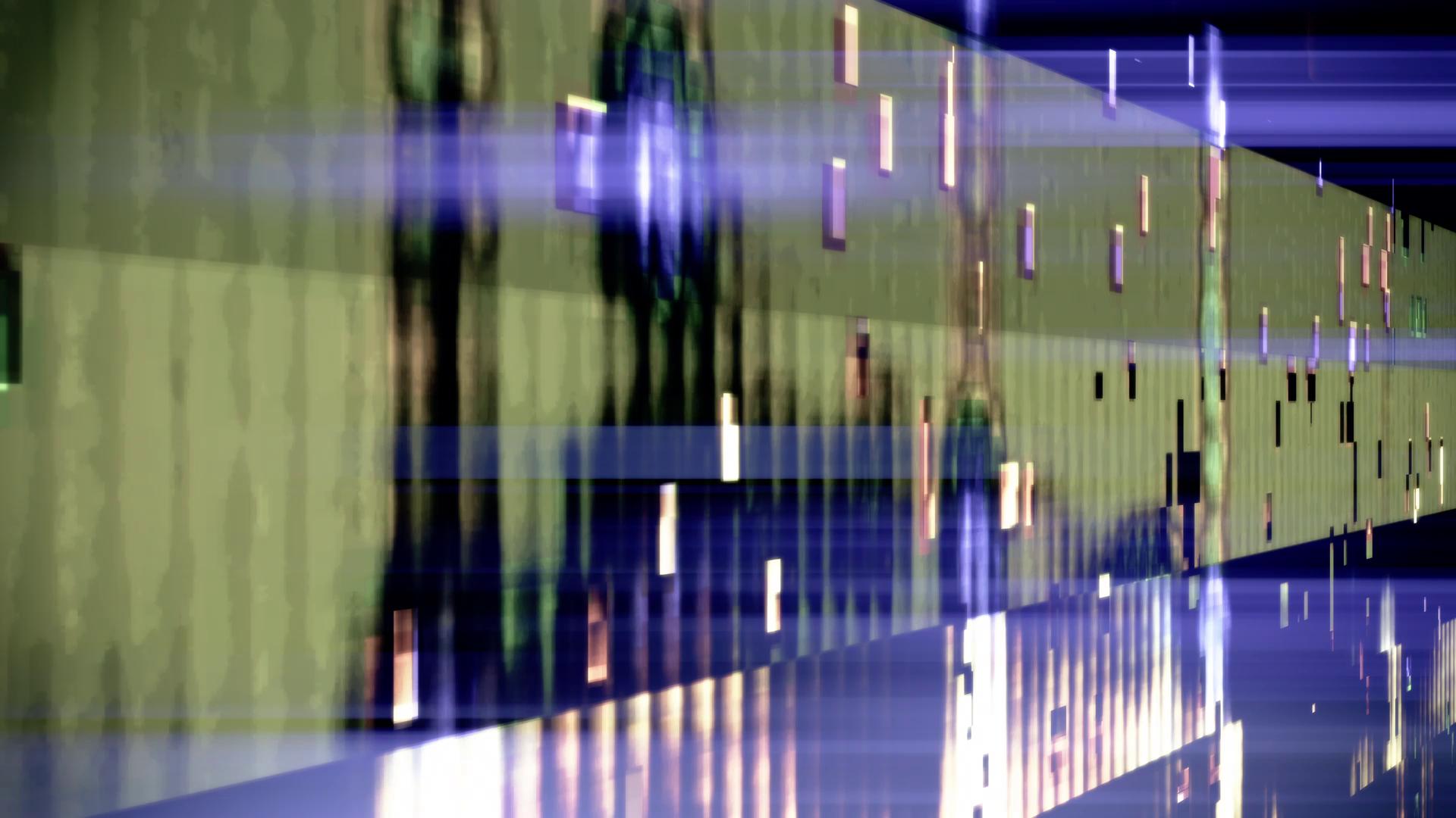 Digital Glitchscape HD Video Loop