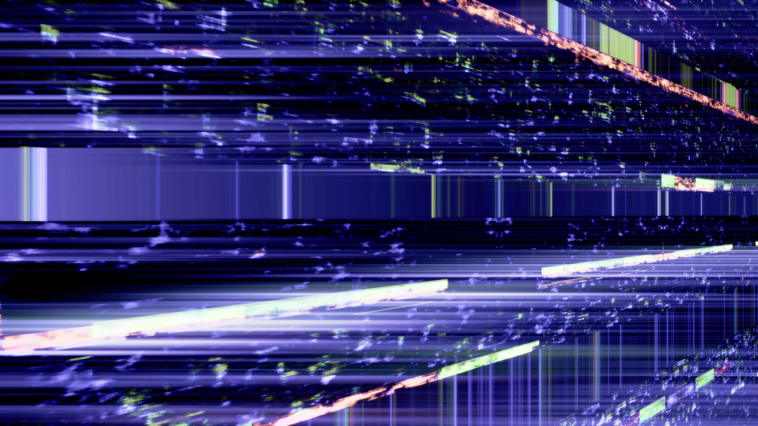 Glitchy Abstract Digital Art 4K Loop