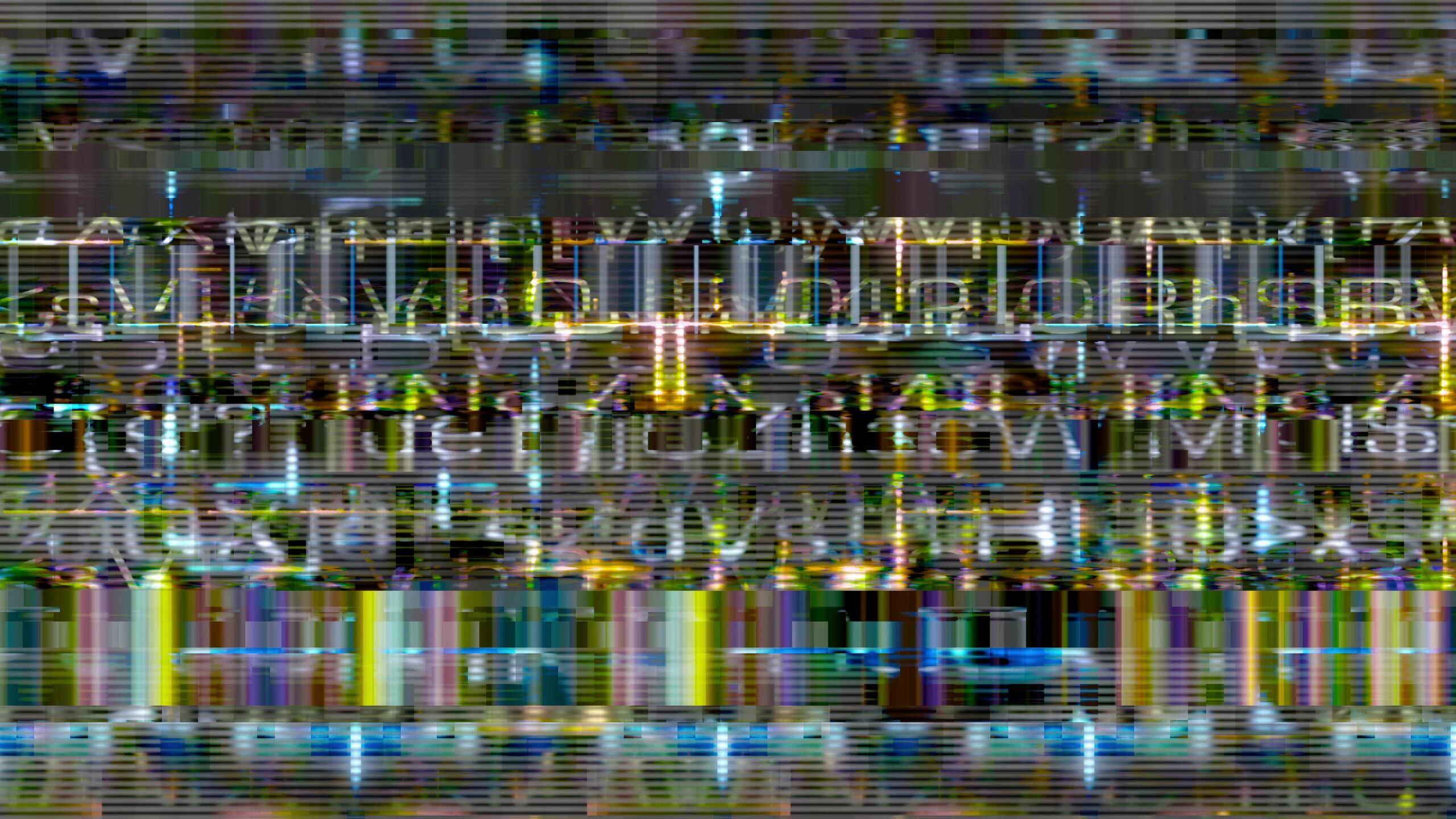 Vibrant Digital Glitch 4K Video Loop