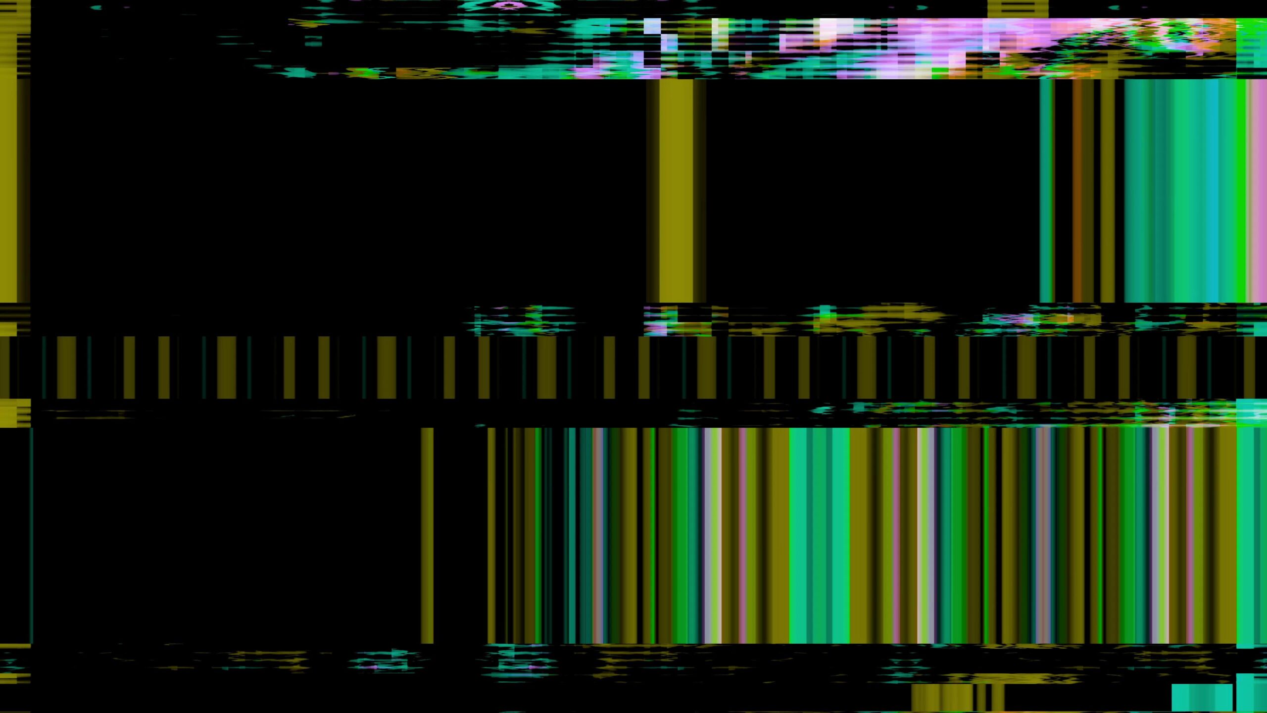 Colorful Abstract Digital Glitch 4K Loop