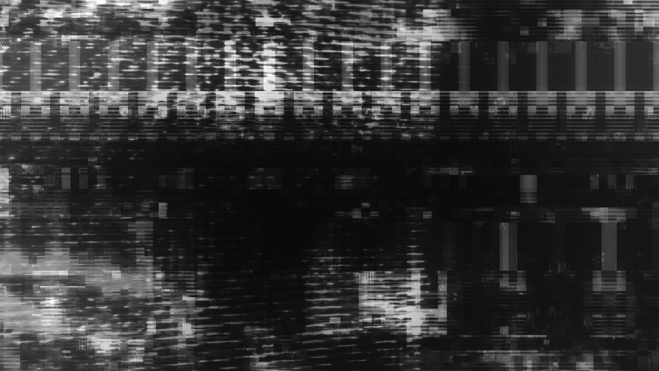 4K Video Loop Random Digital Noise