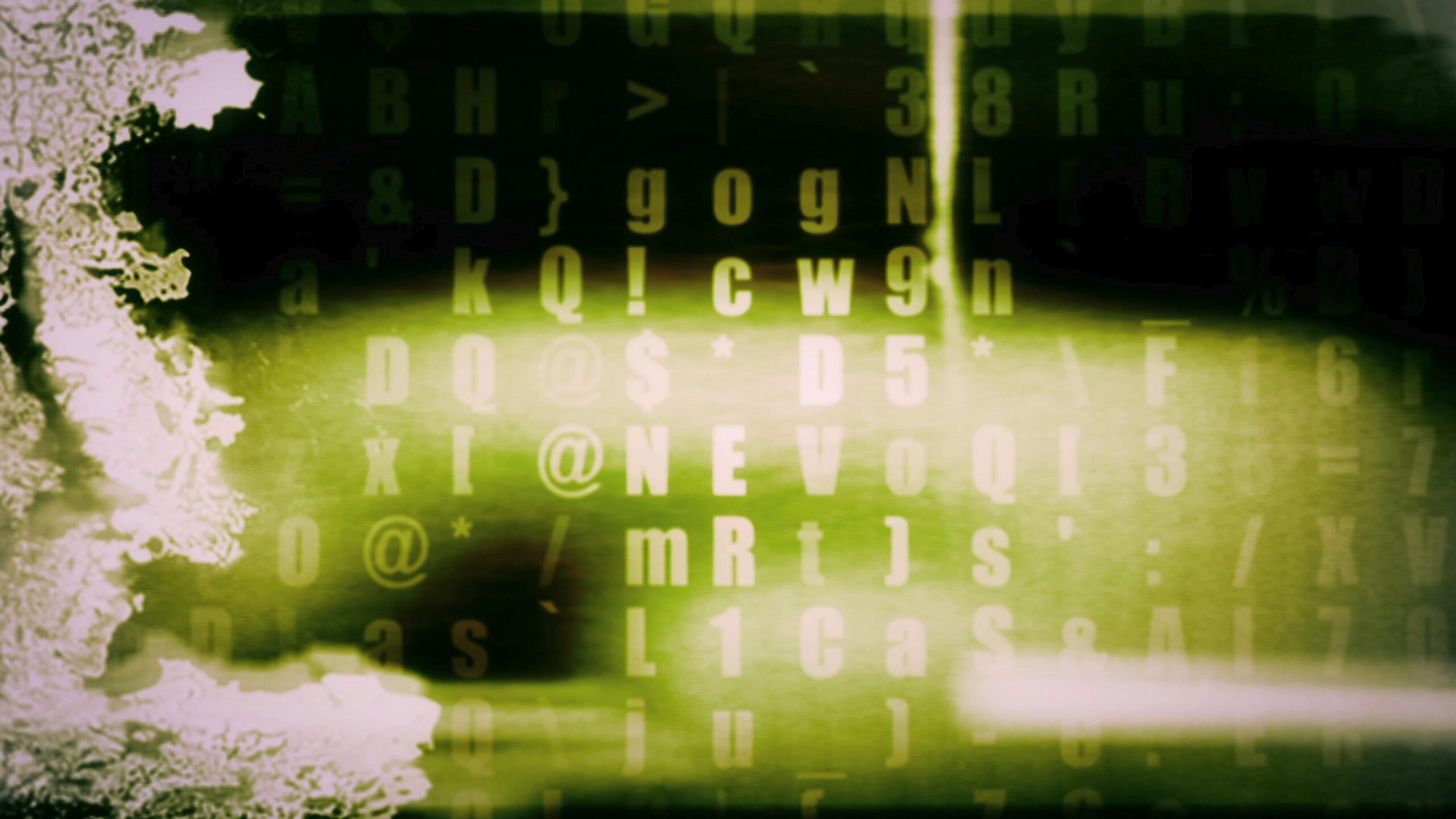 Abstract Coding Sequence in Green 4K Loop