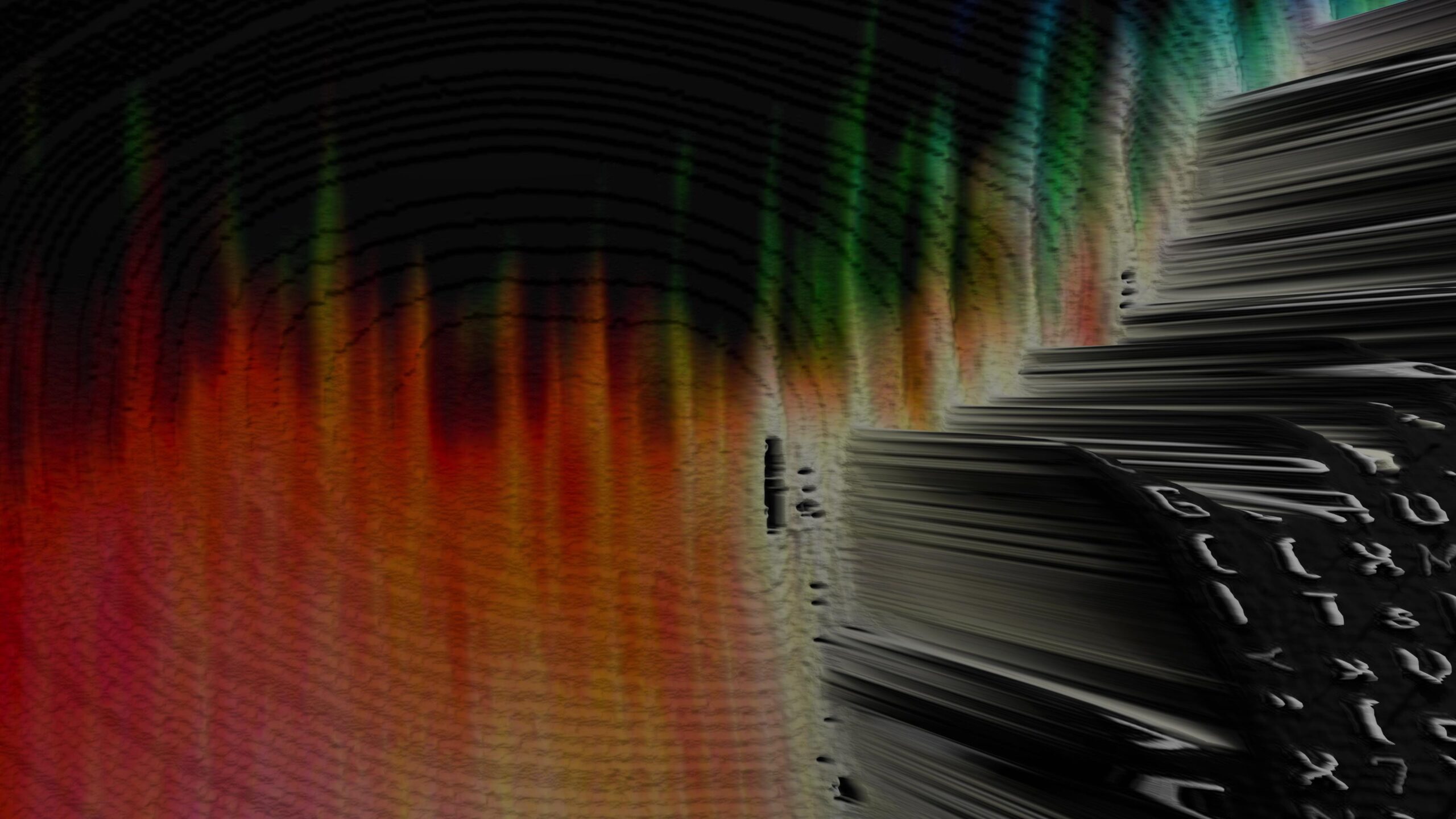 Abstract Digital Data Motion 4K Video Loop