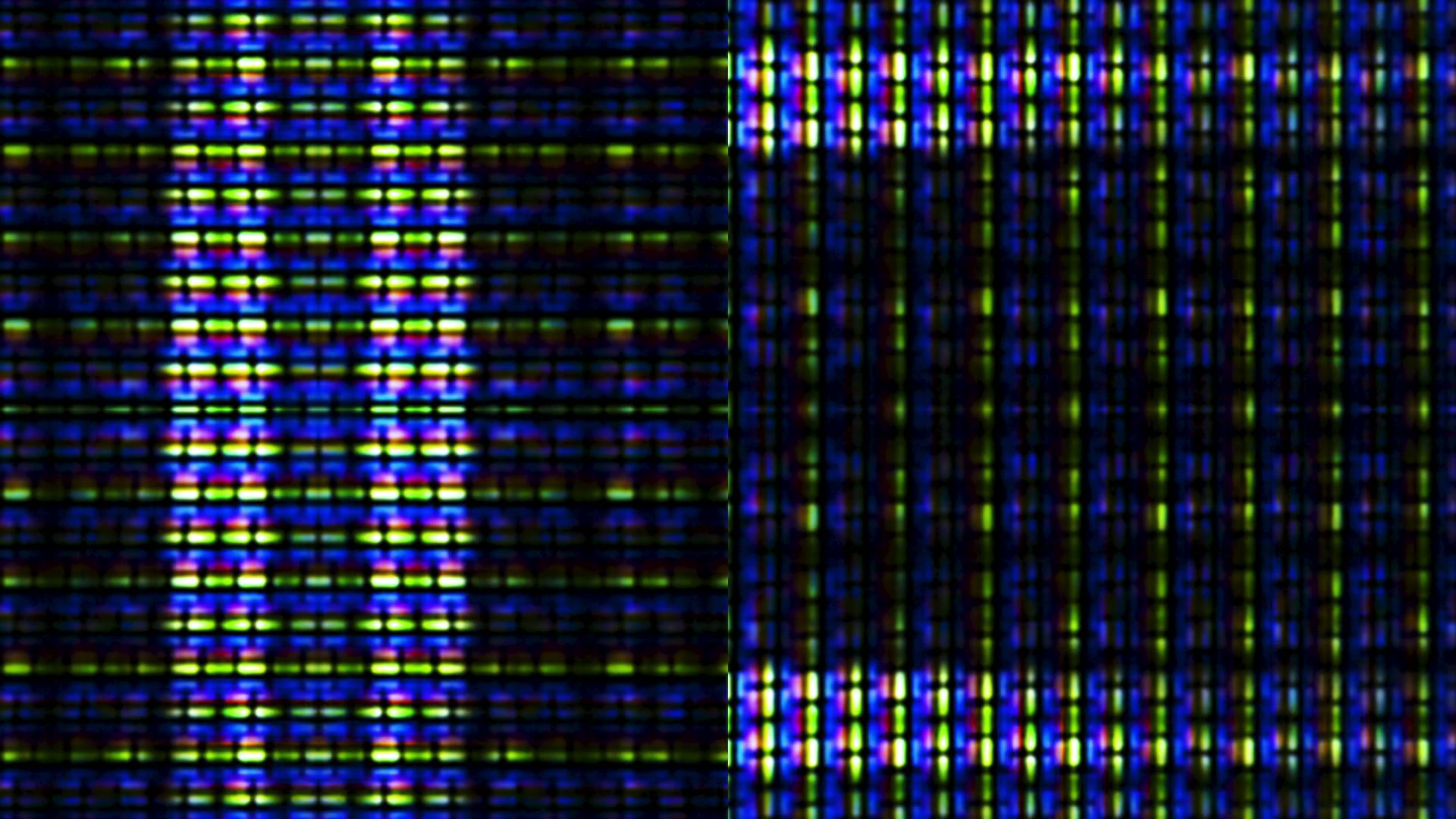 Vivid Digital Grid Patterns Loop