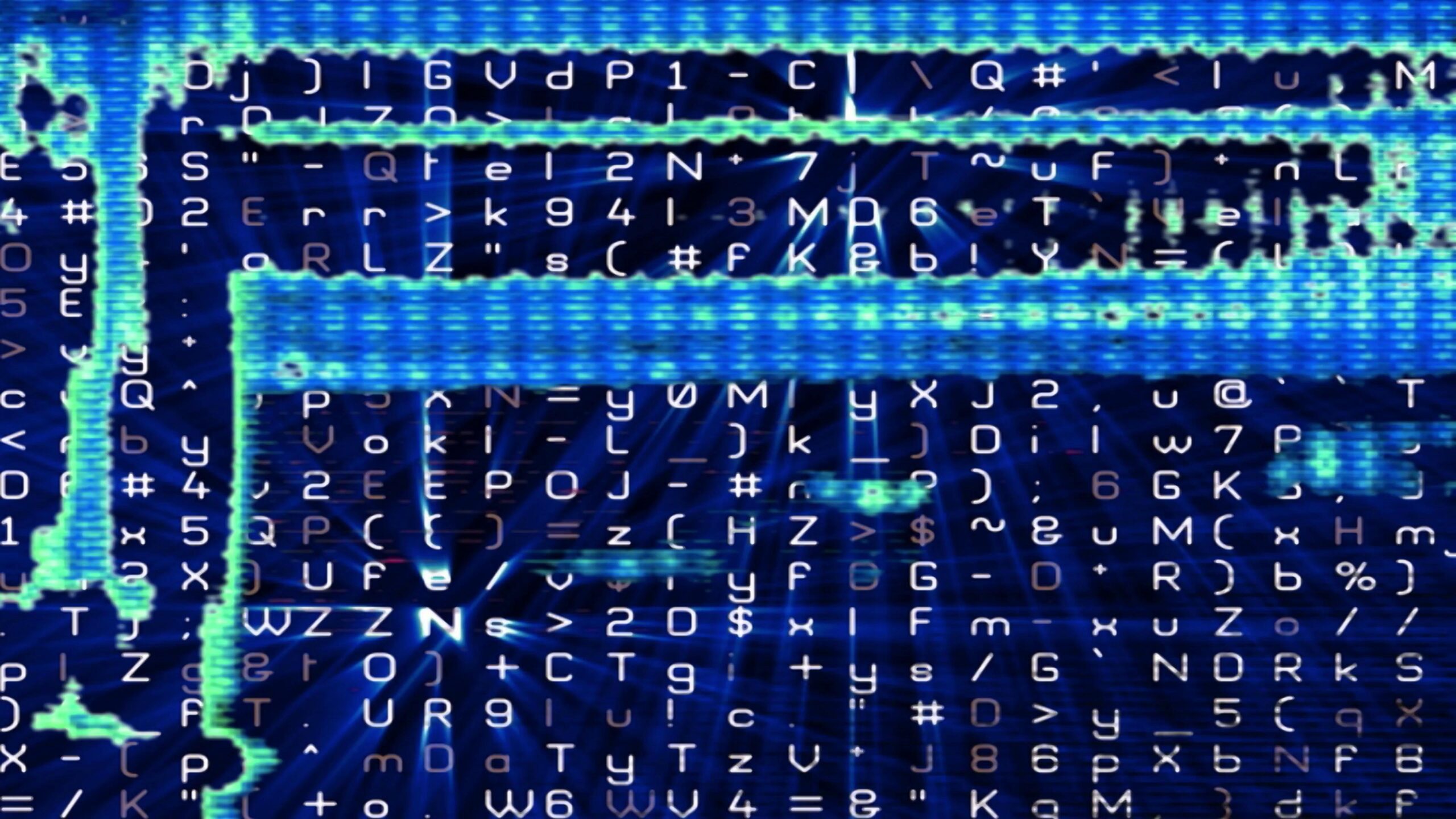 Digital Data Stream Flow 4K Loop