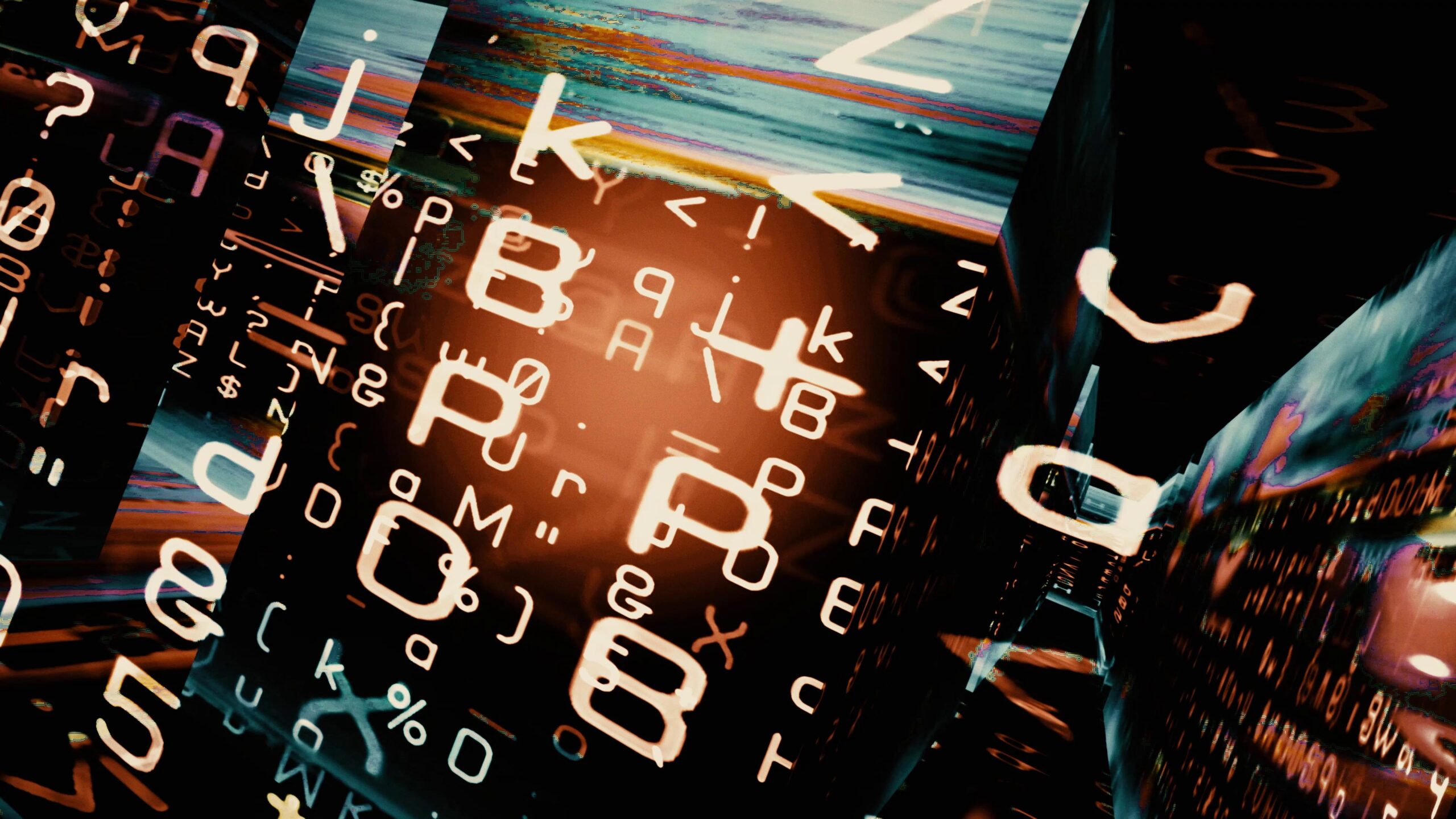 Digital Data Tunnel 4K Video Loop