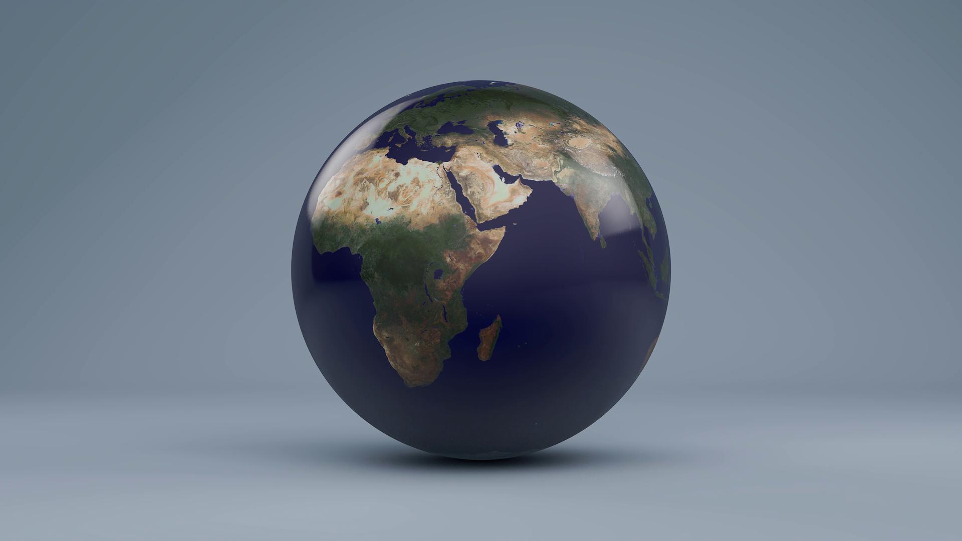 Rotating Globe HD Video Loop