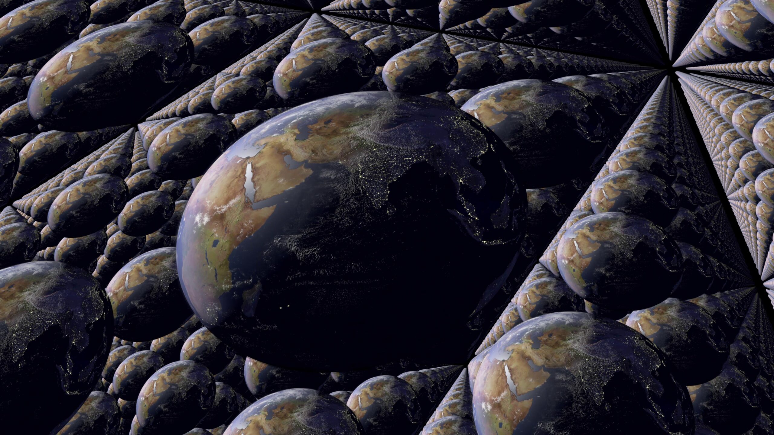 Infinite Earths Fractal Dimensions 4K Loop