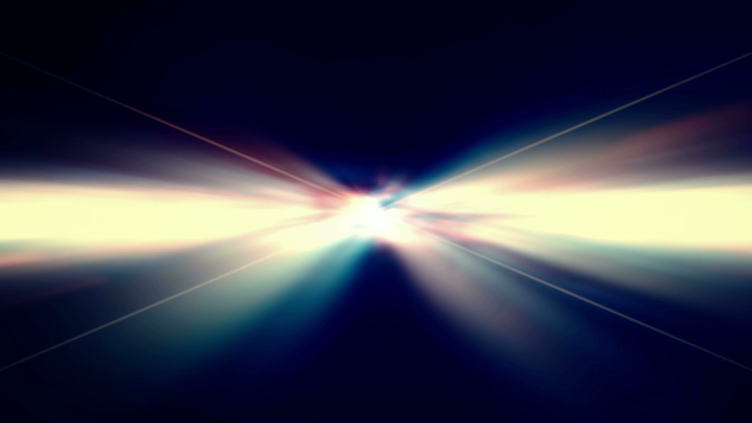 Light Burst in Cosmic Space 4K Loop