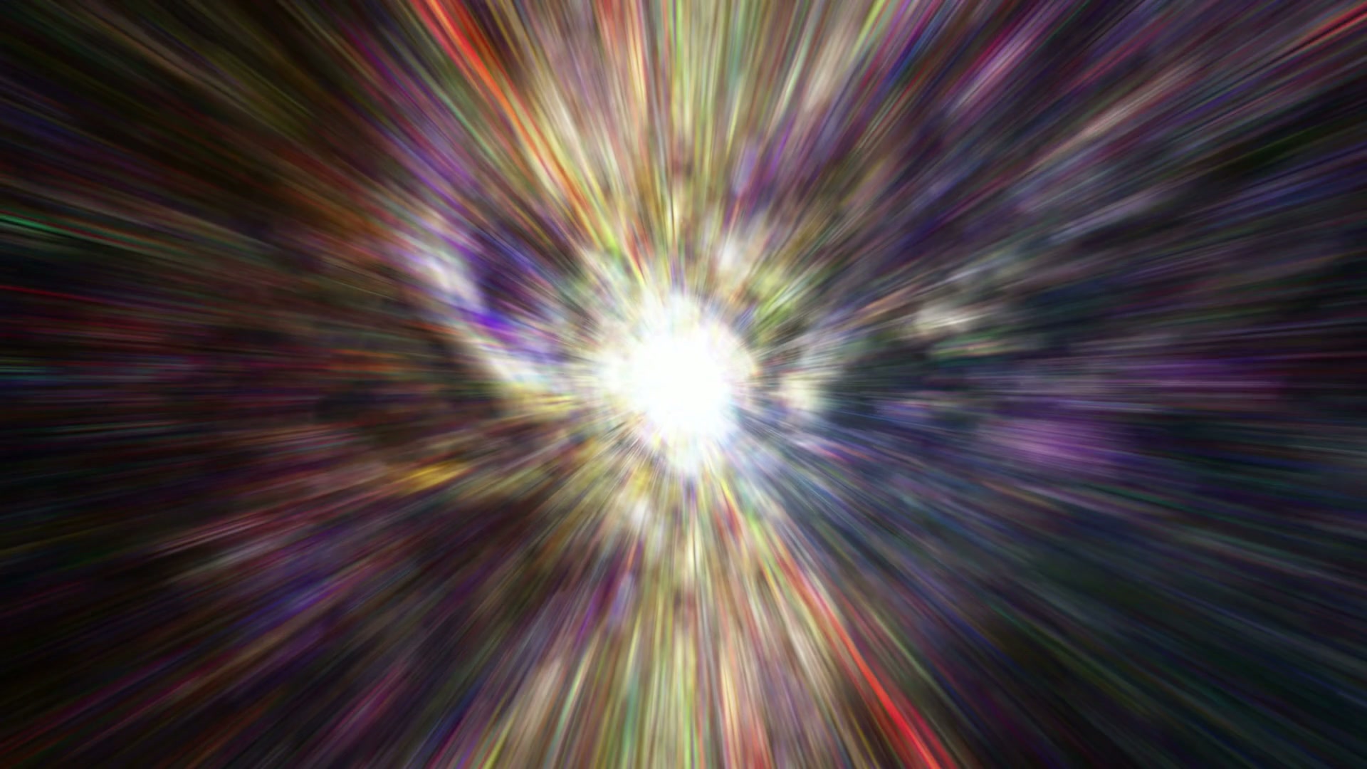Celestial Explosion of Vibrant Colors Video Loop