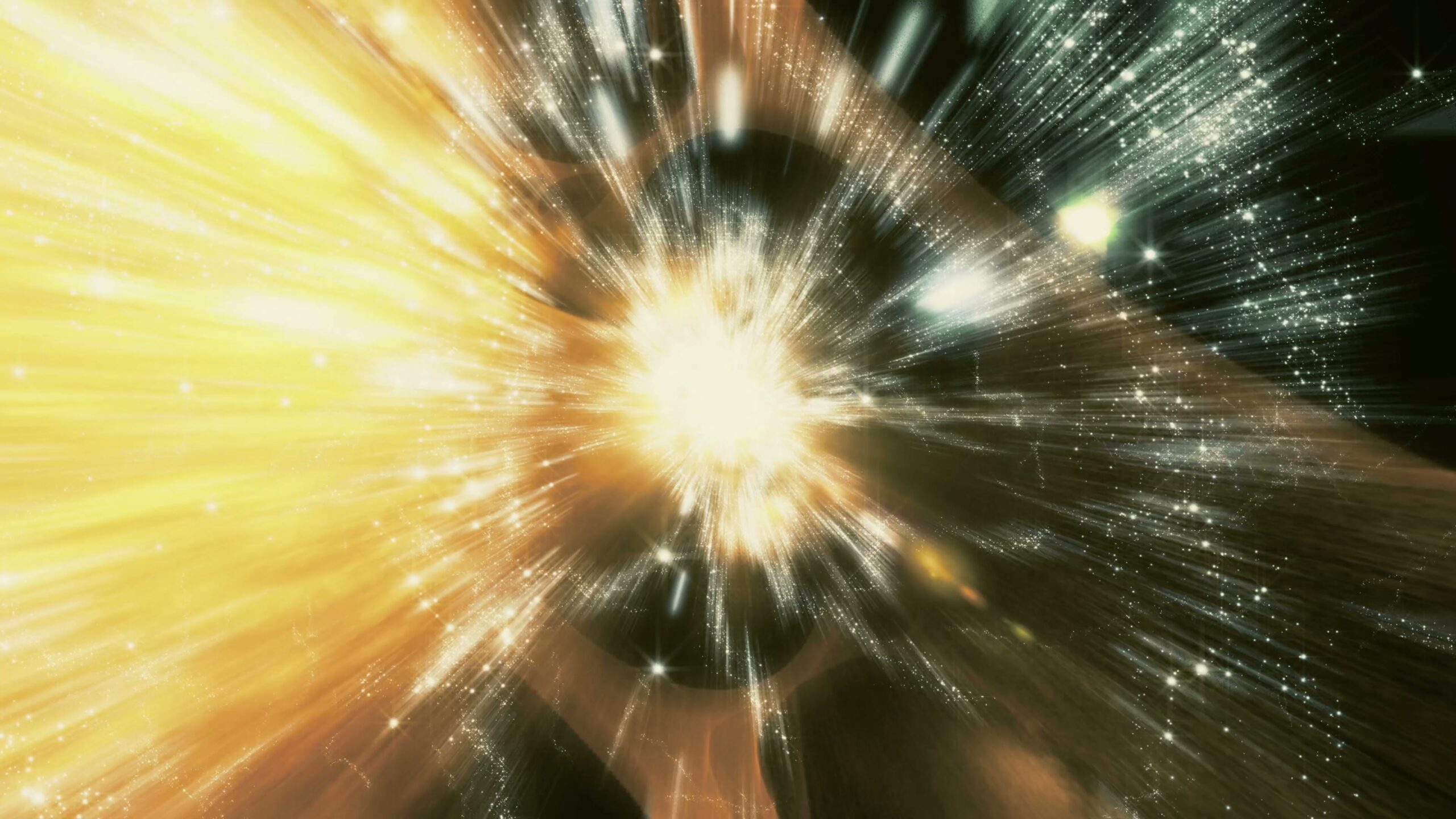 Galaxy Explosion in Cosmic Space 4K Loop