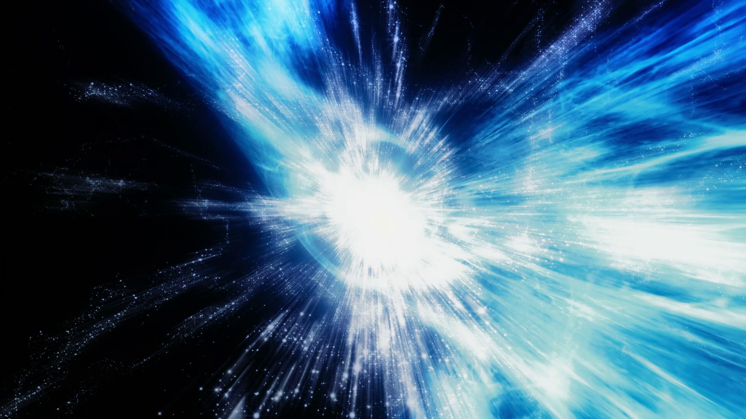 Bright Cosmic Energy Burst Unleashed 4K Loop