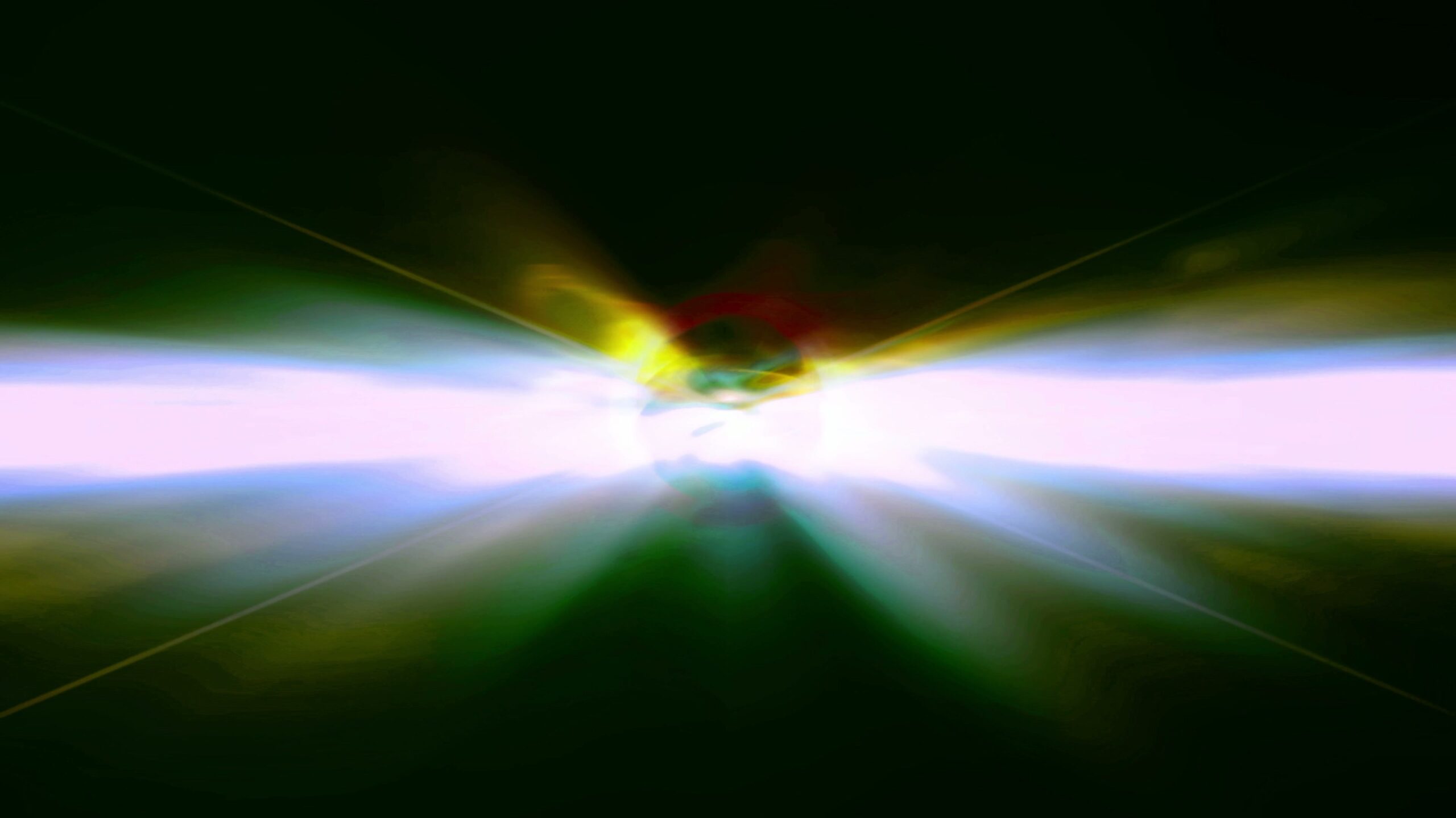 Light Burst in Cosmic Space 4K Loop