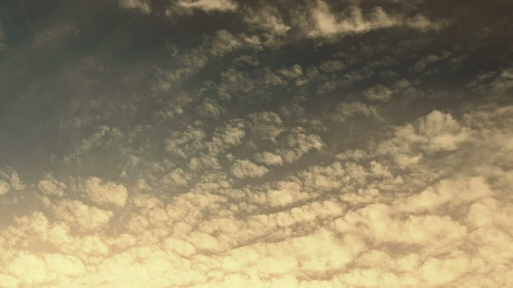 Golden Time-Lapse Clouds at Dusk