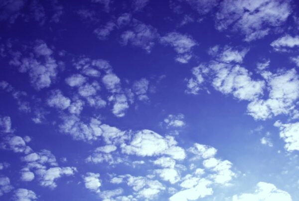 The video captures a serene and expansive view of the time-lapse sky in motion.