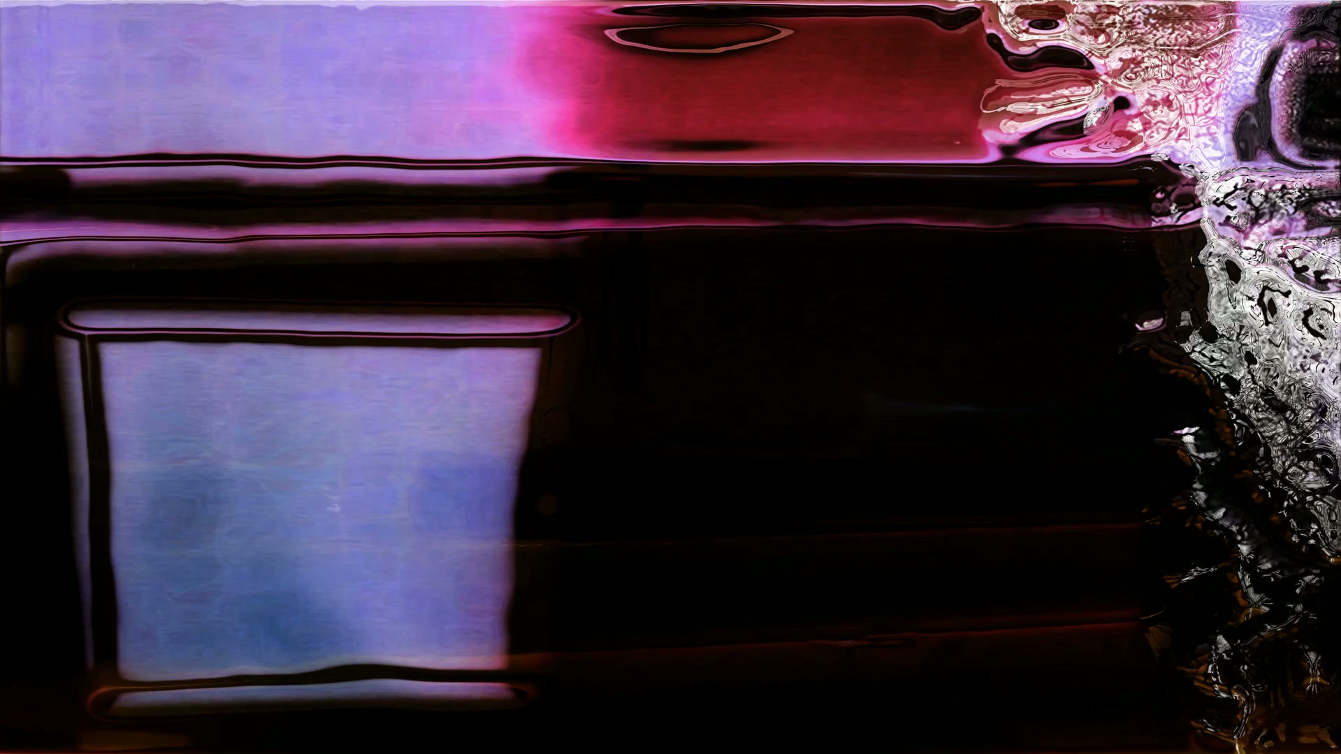 Vibrant Abstract Film Leader Loop