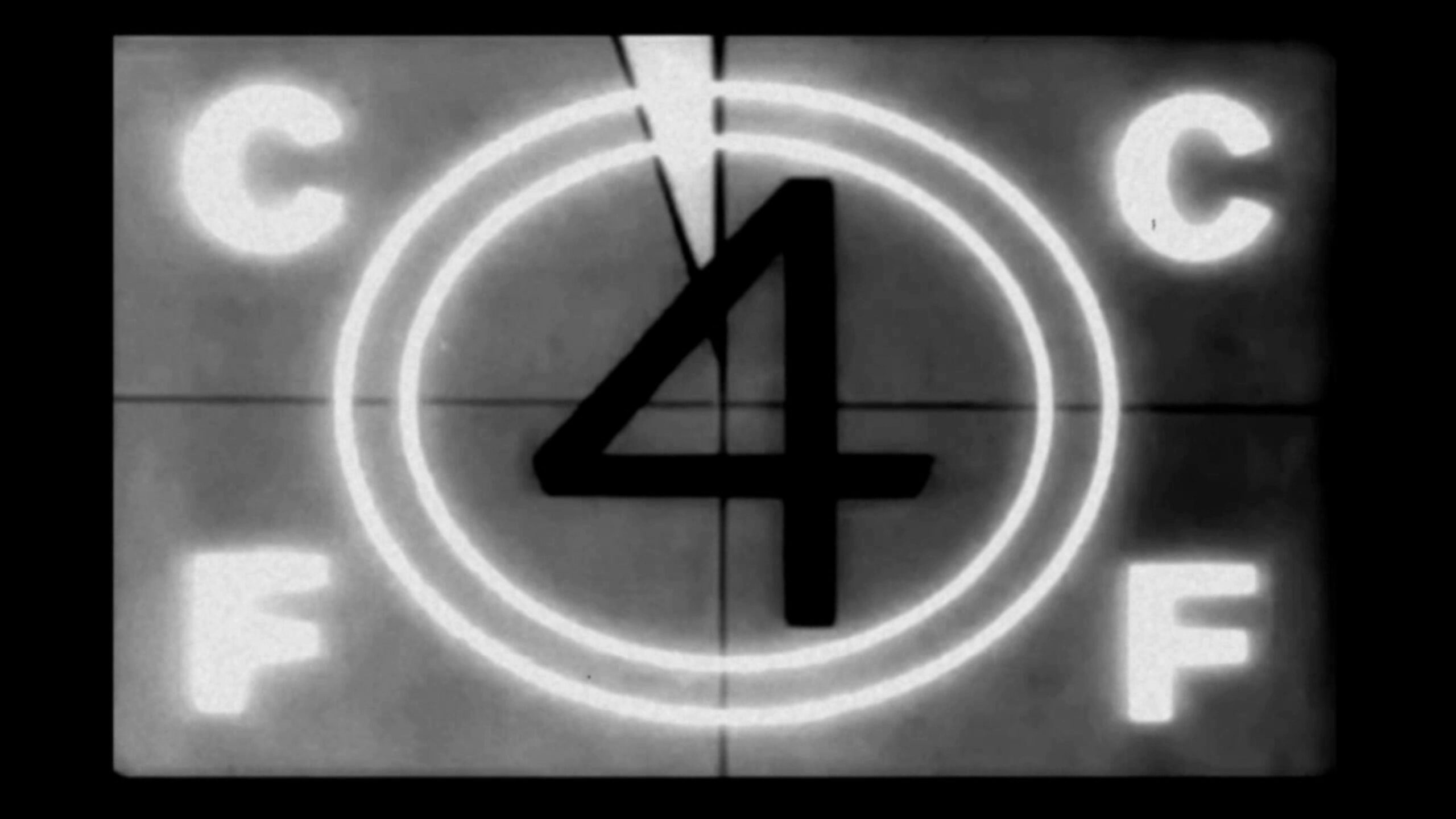 Vintage Film Countdown Sequence 4K Video