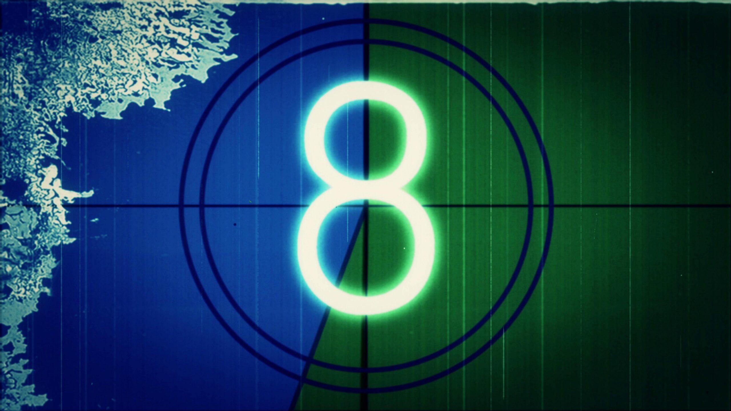 Film Countdown Green Retro Target 4K Video