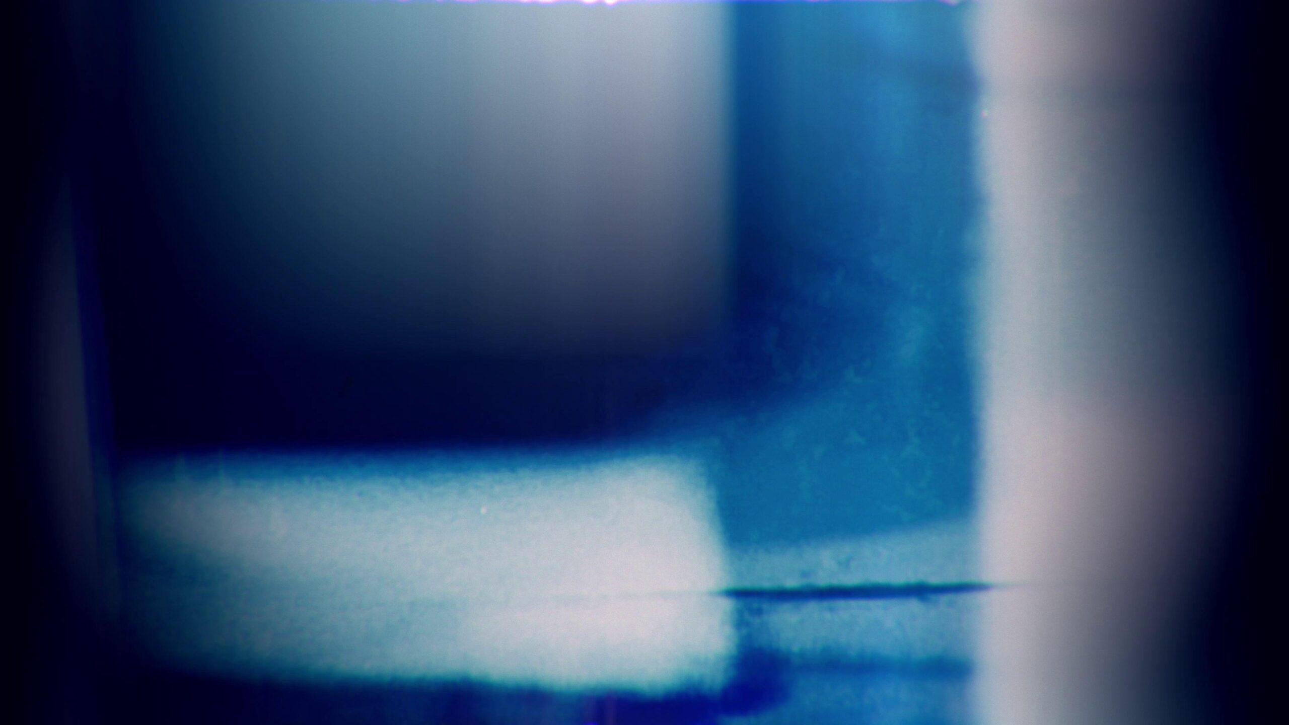 16mm Dreams Through Blue Light 4K Loop