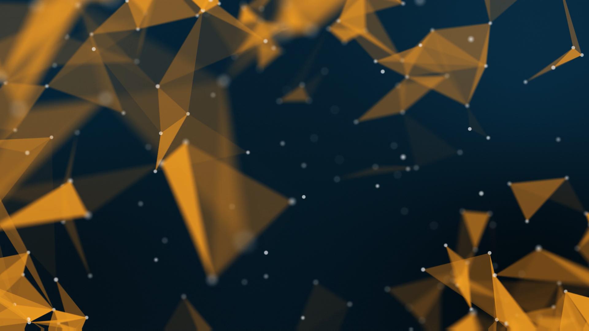 Abstract Digital Connectivity Network HD Loop