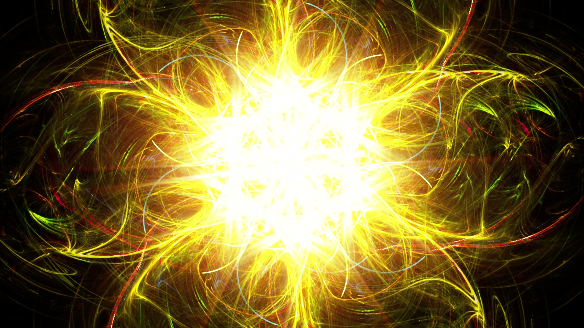 Explosive Burst of Radiant Energy Video Loop