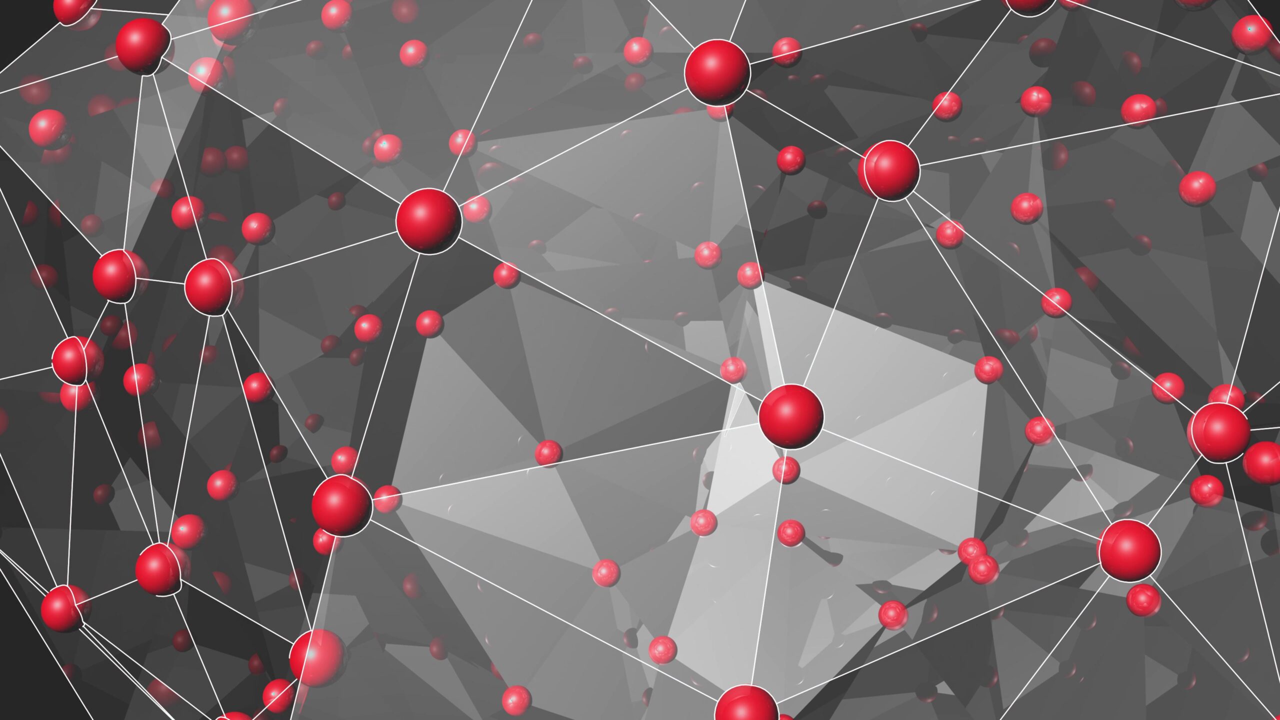 Abstract Digital Network Animation 4K Loop