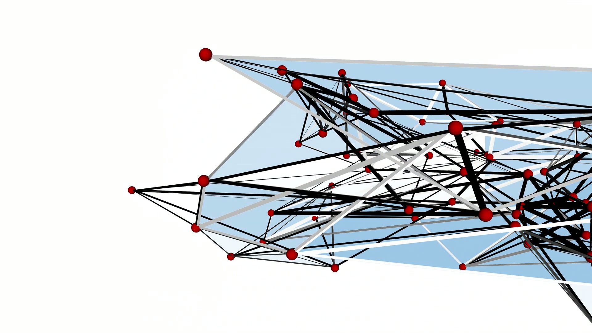Intricate 3D Network Structure Loop