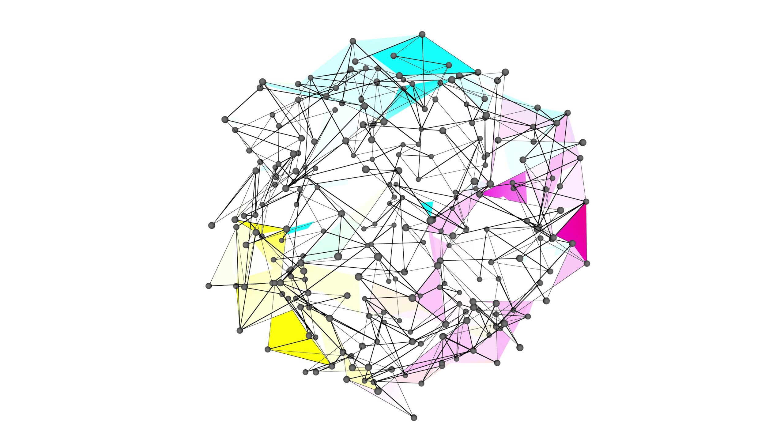 Abstract Geometric Network 4K Video Loop