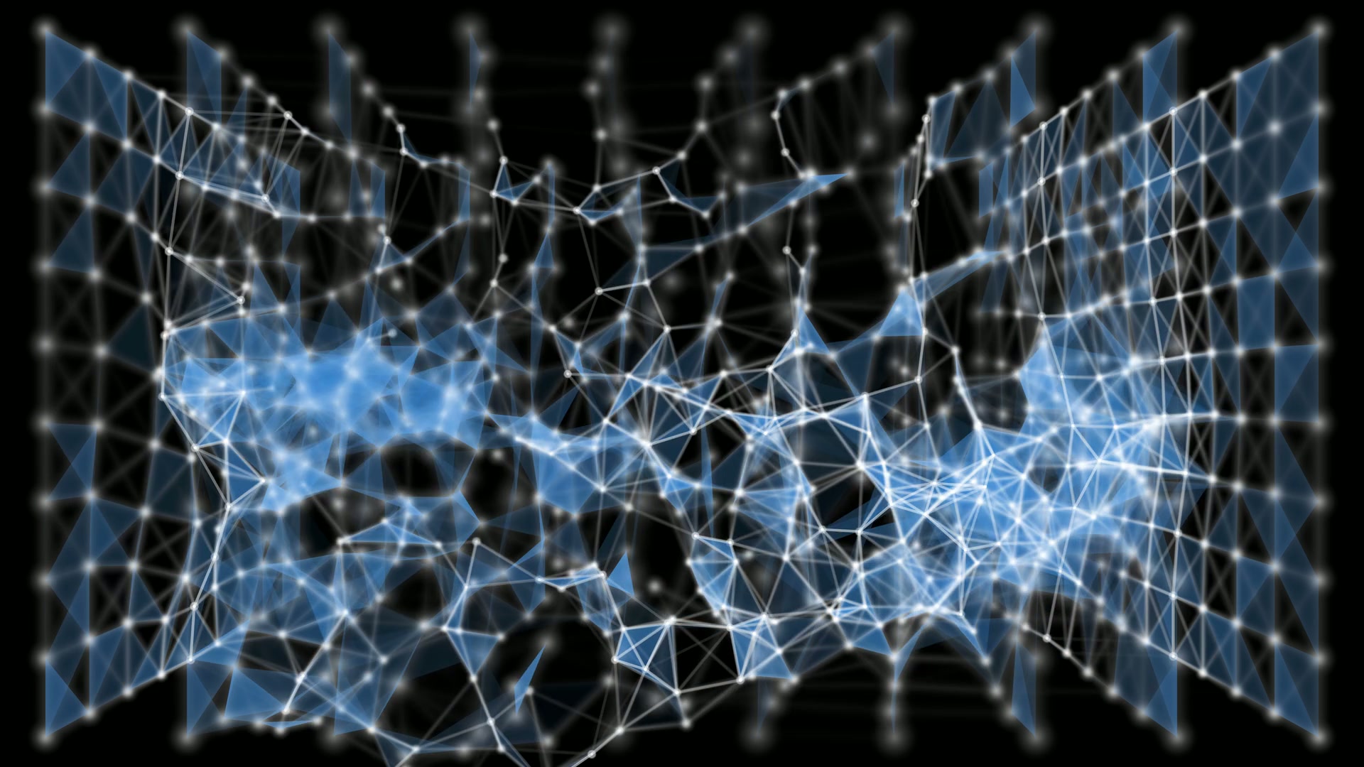 Interconnected Digital Network Looping Structure