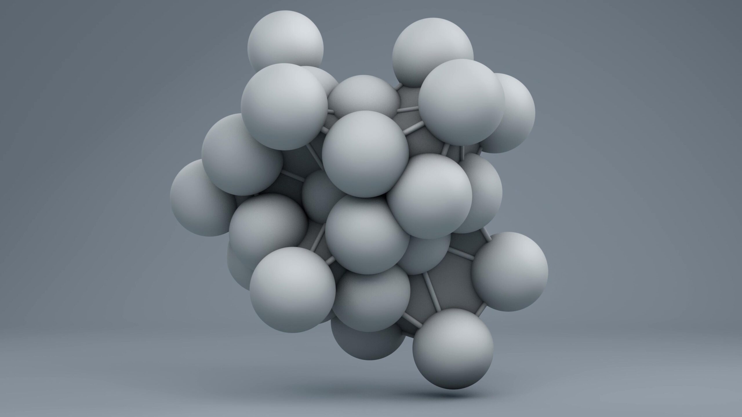 3D Molecular Structure 4K Video Loop