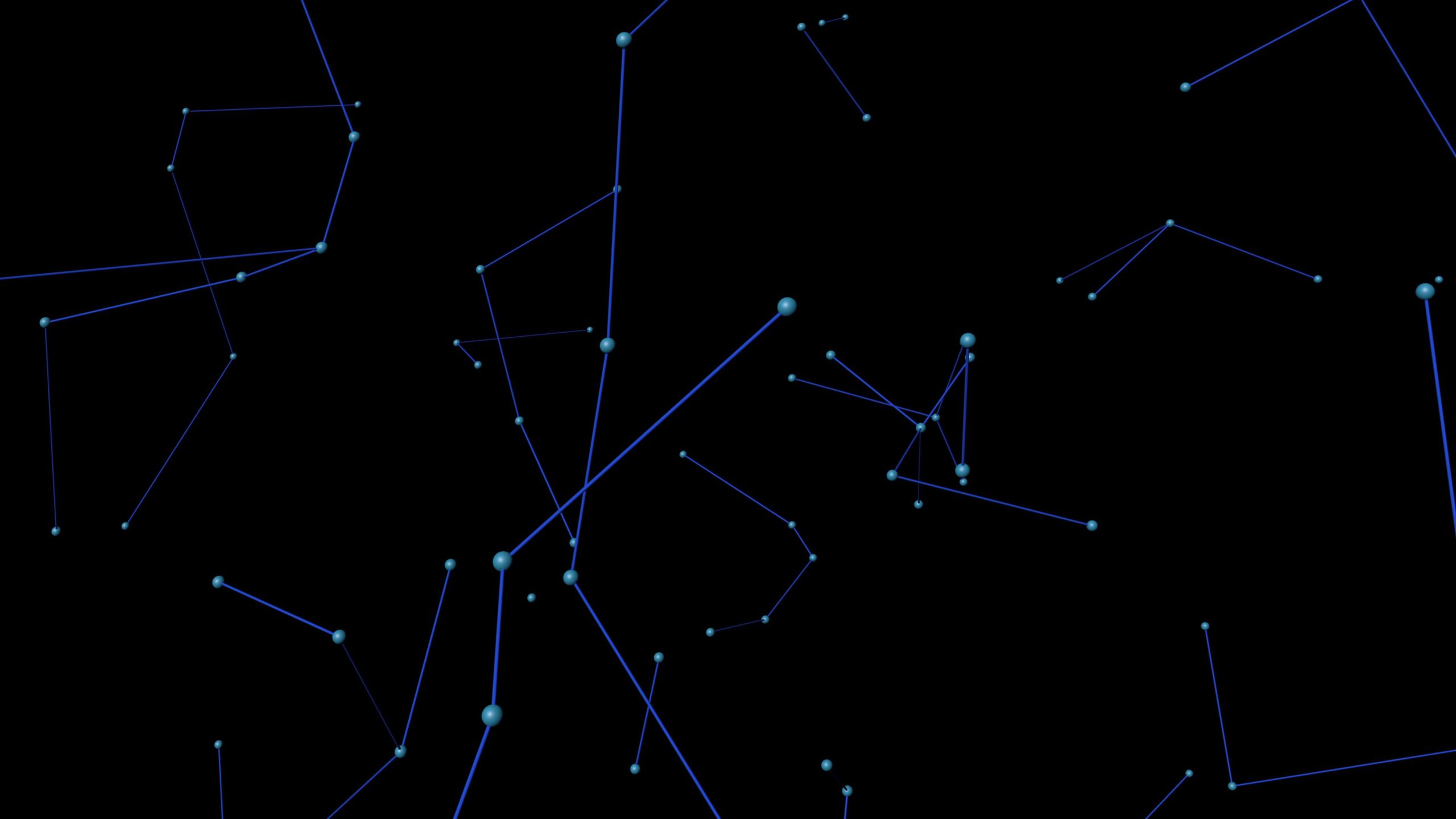 Abstract Digital Network Evolution 4K Loop