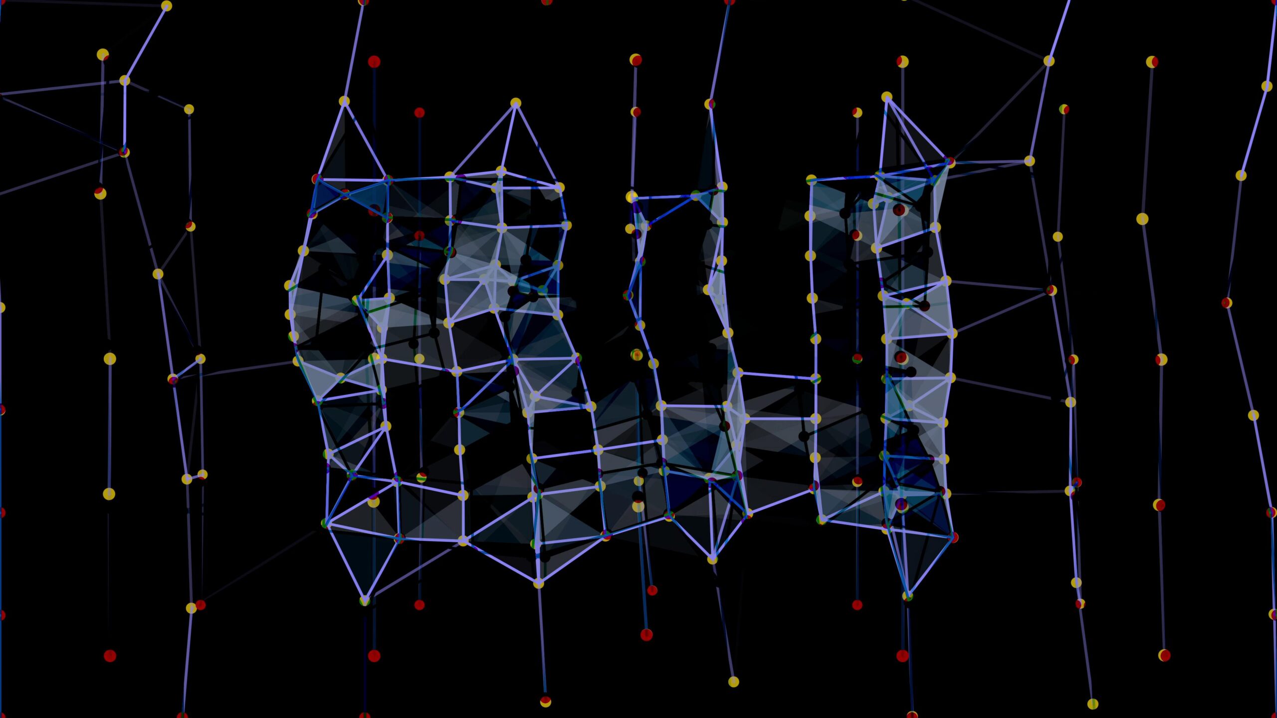 Abstract Geometric Motion Dance 4K Loop