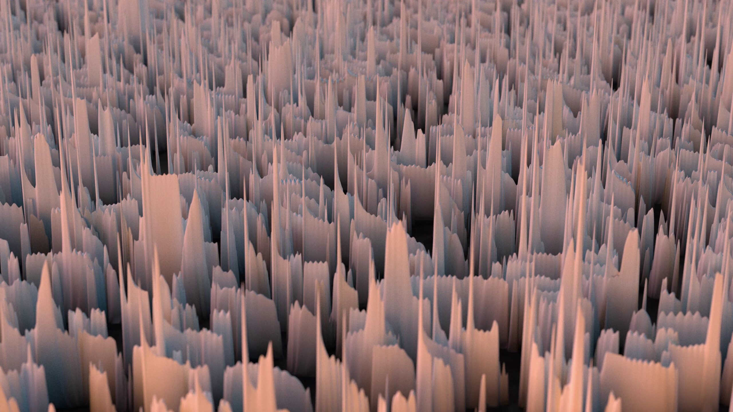 Spikes of Serene Surrealism 4K Video