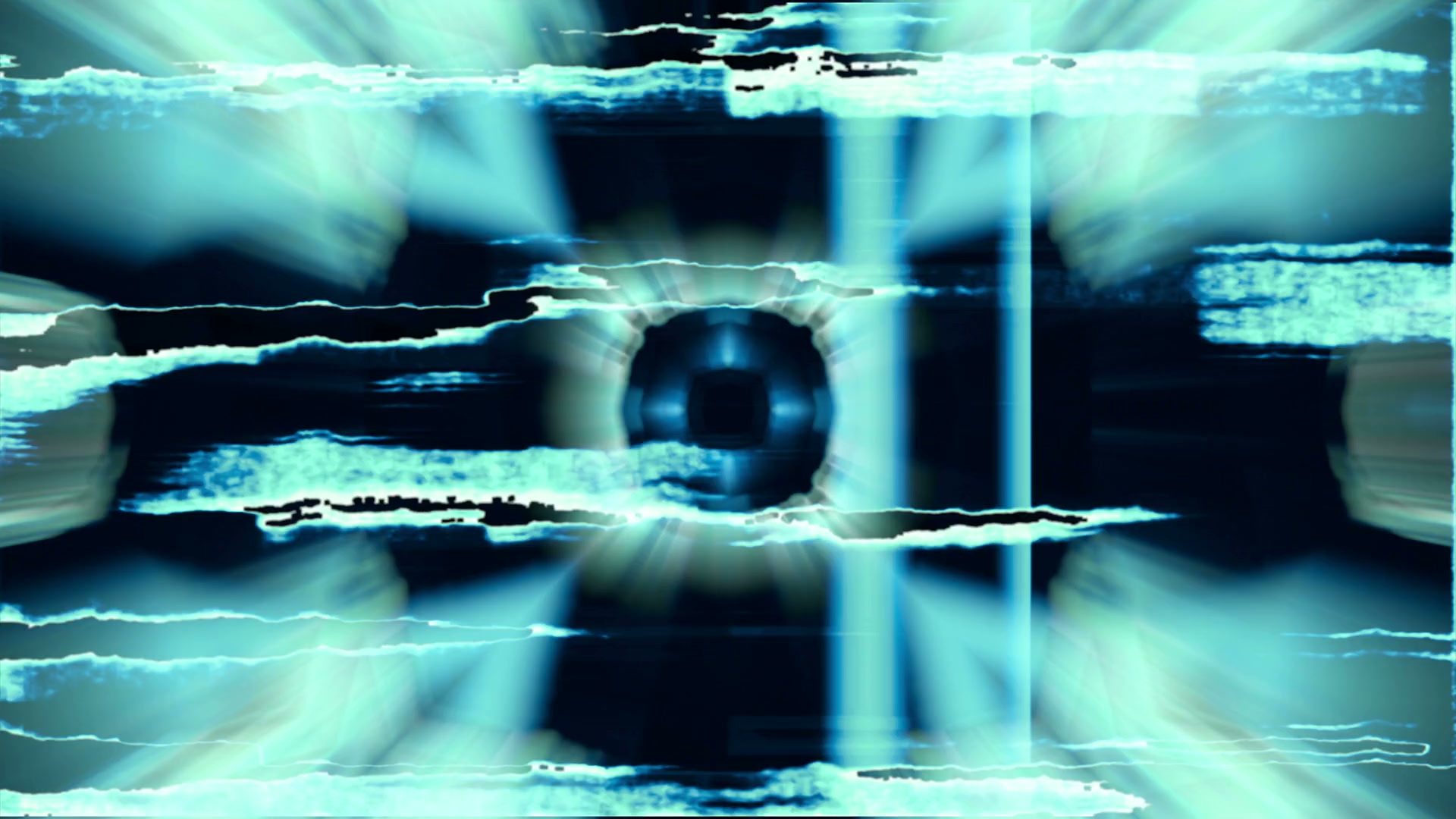 Radiating Future Data with Digital Glitches Loop