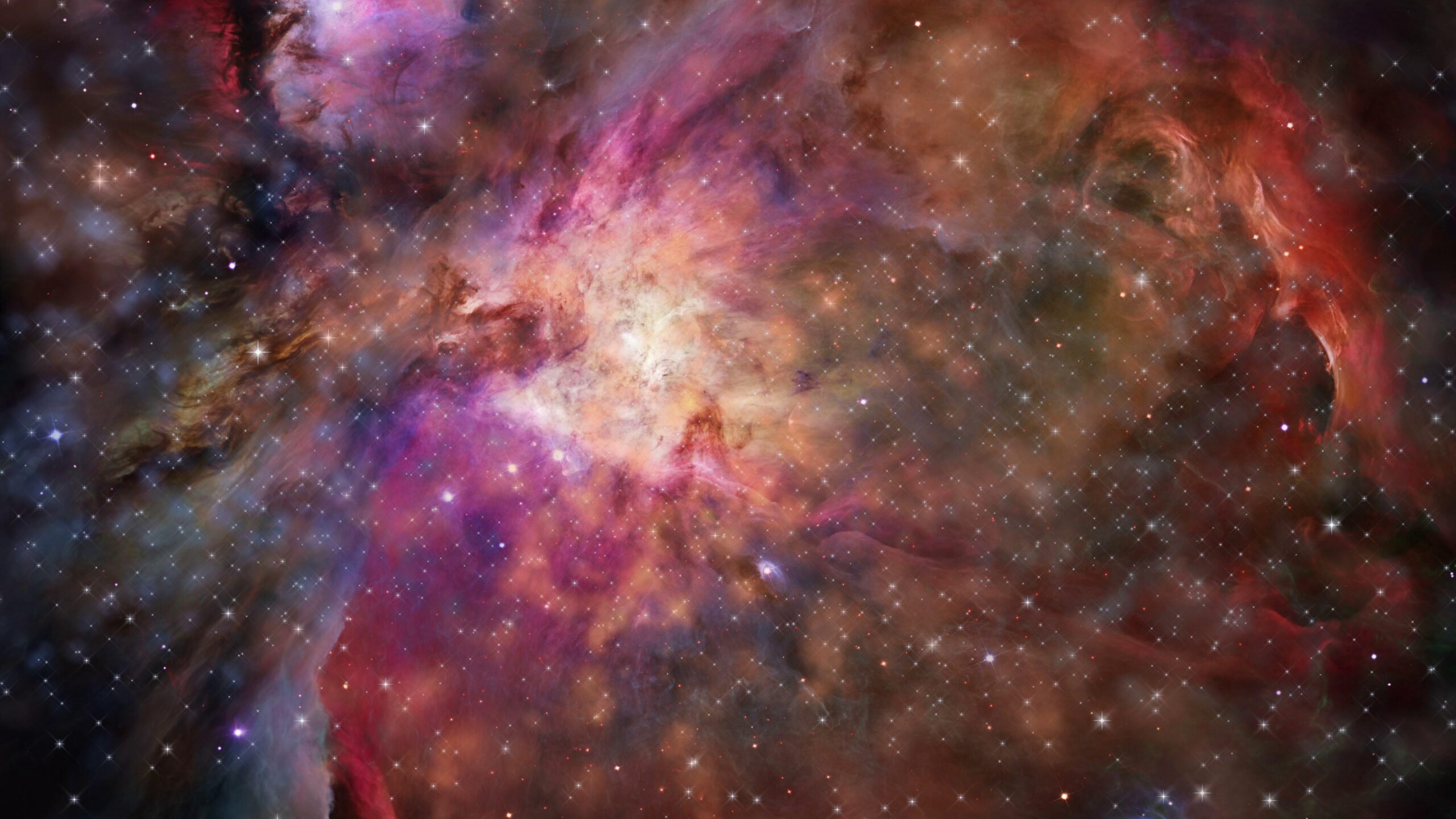 Dazzling Cosmic Nebula and Stars 4K Video