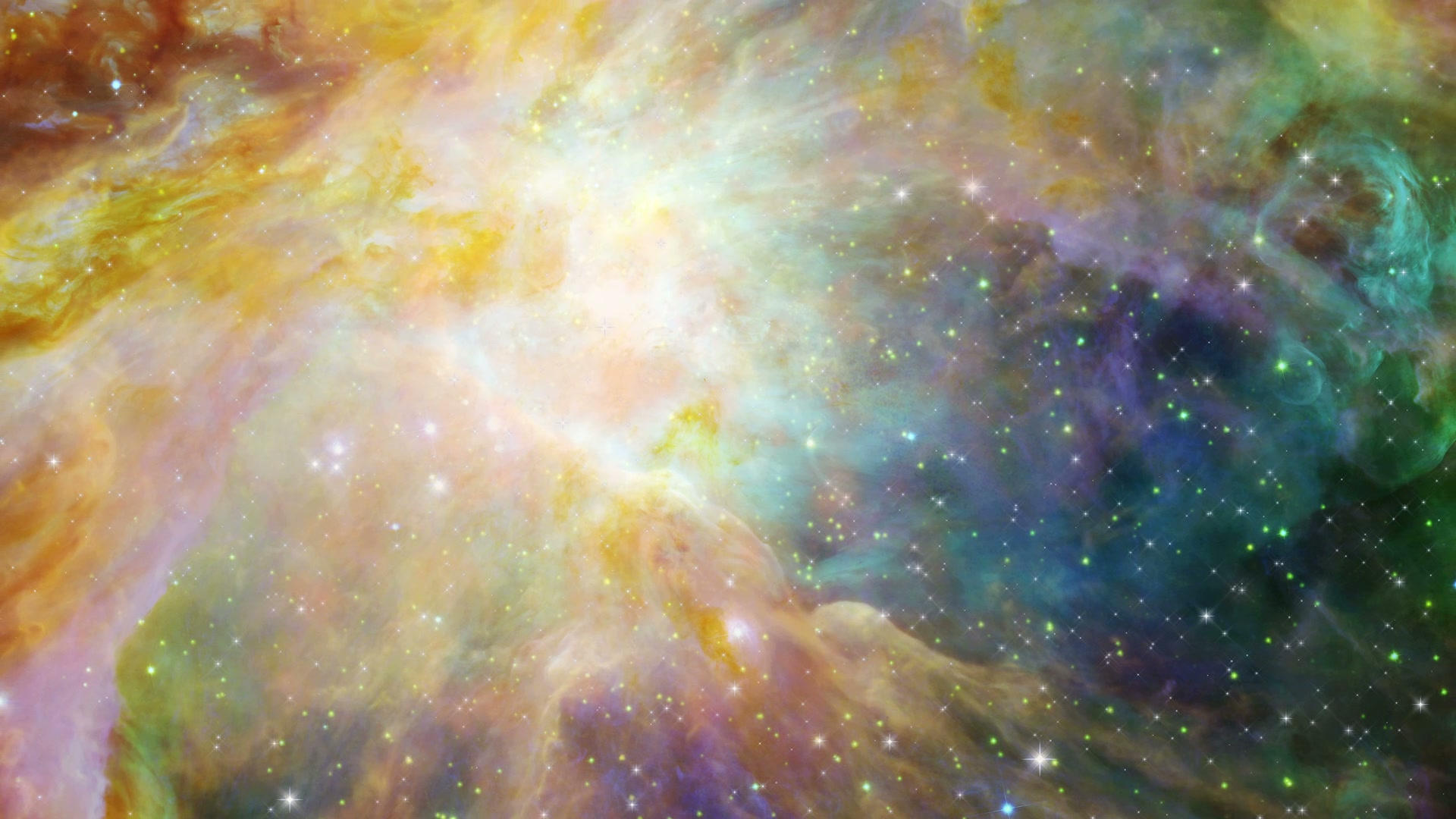 Cosmic Journey in Vibrant Colors