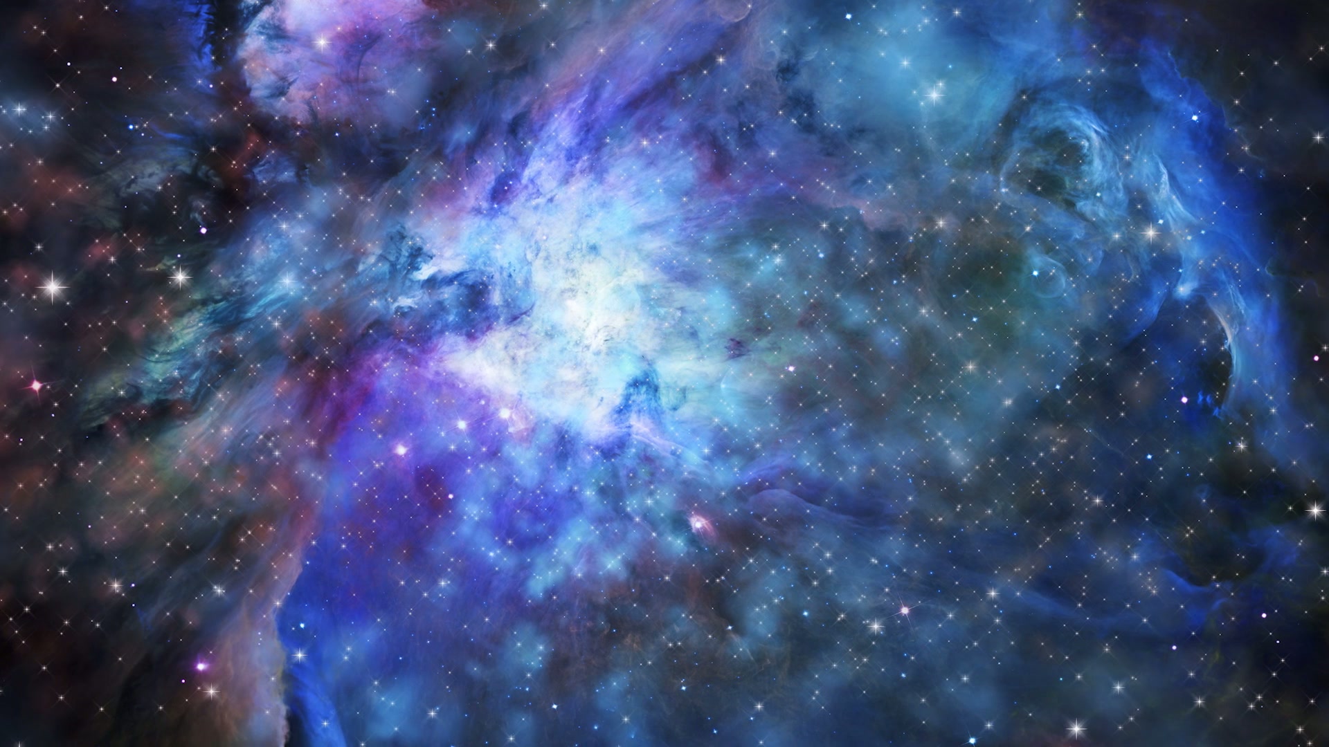 Cosmic Nebula’s Vibrant Dance Animation