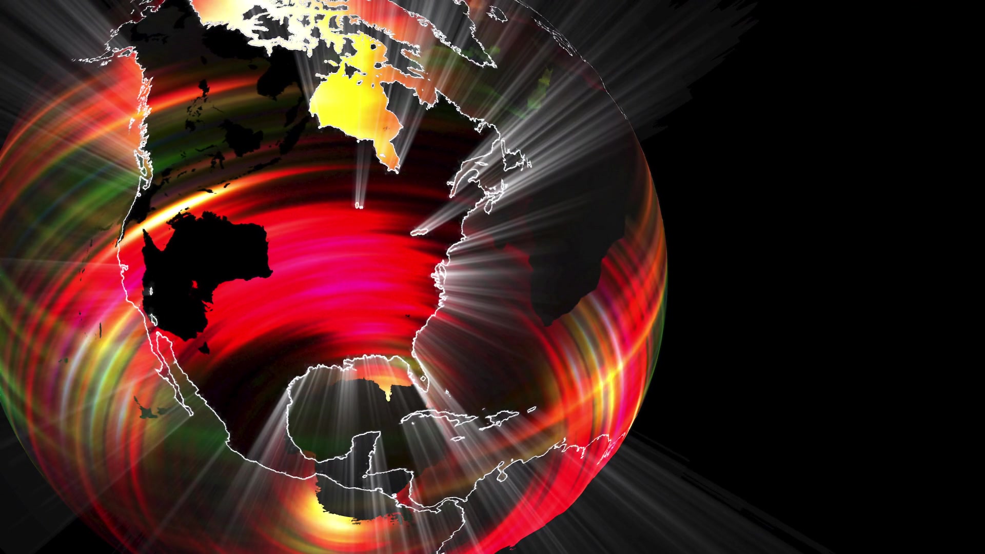 Colorful Digital World Video Loop