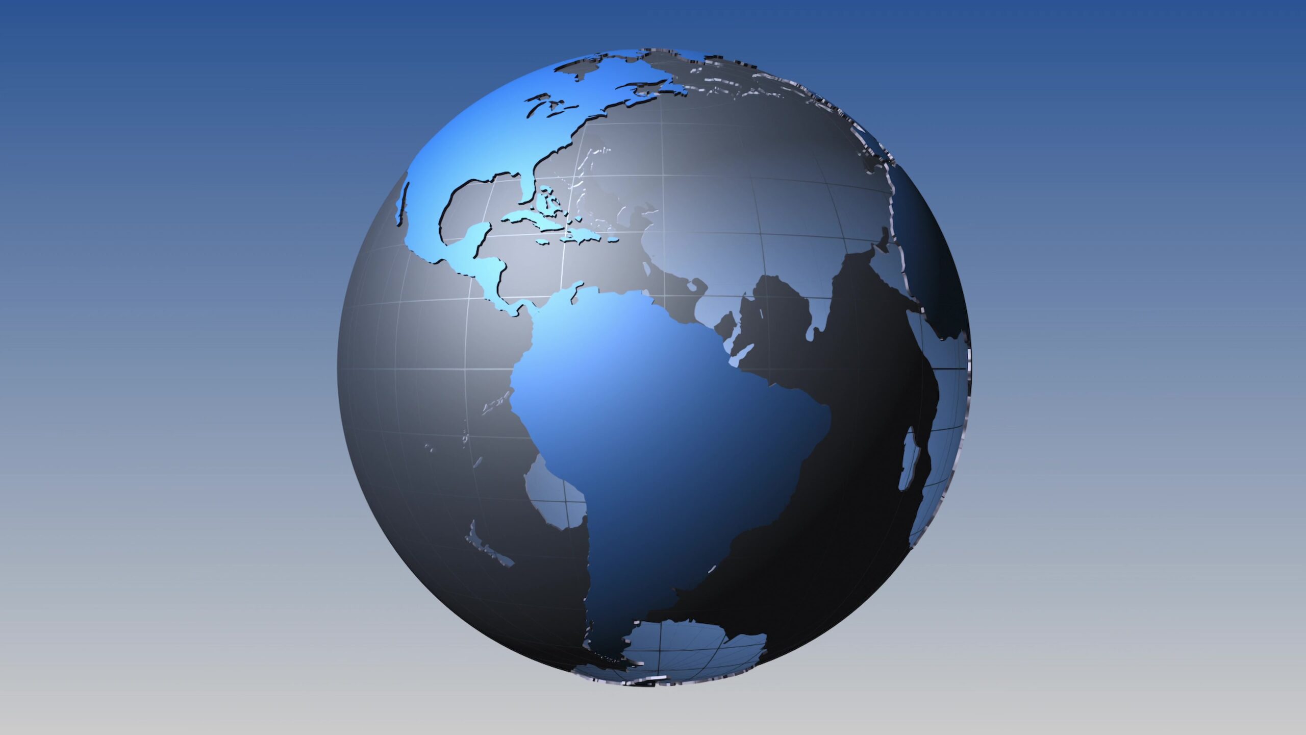 Earth’s Modern Digital Globe 4K Video Loop