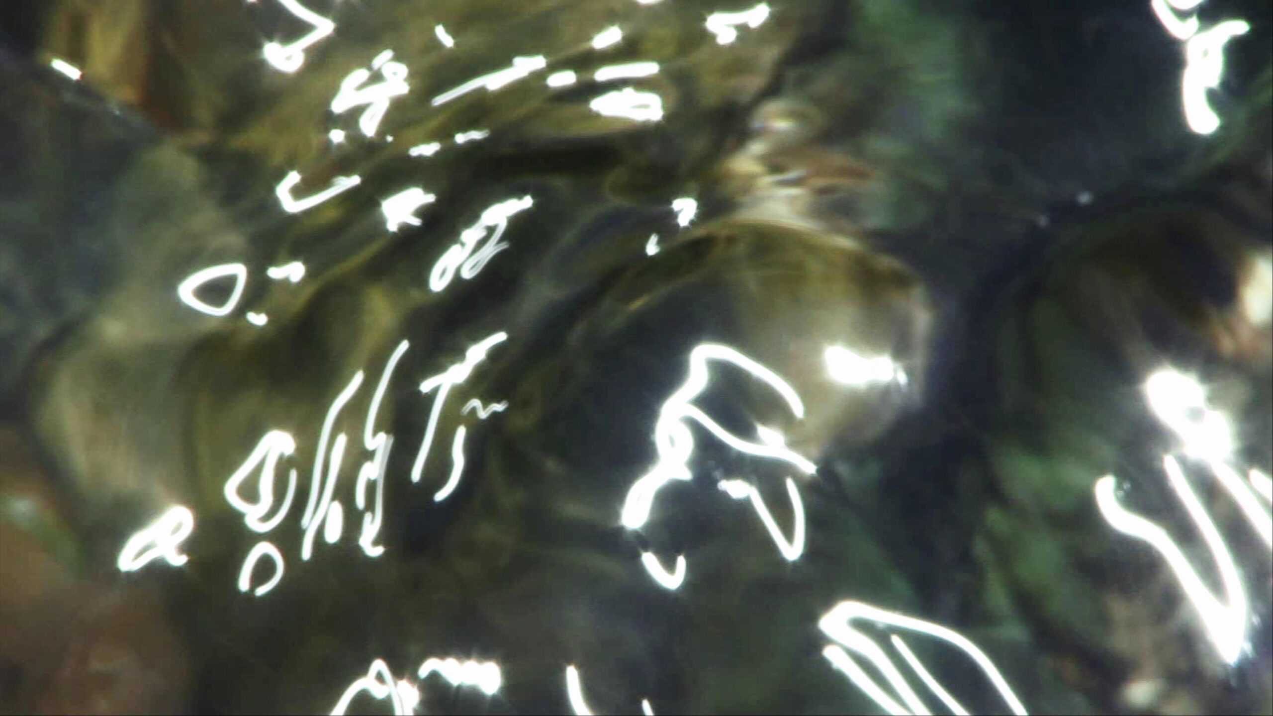 Glowing Depths Beneath Surface 4K Video