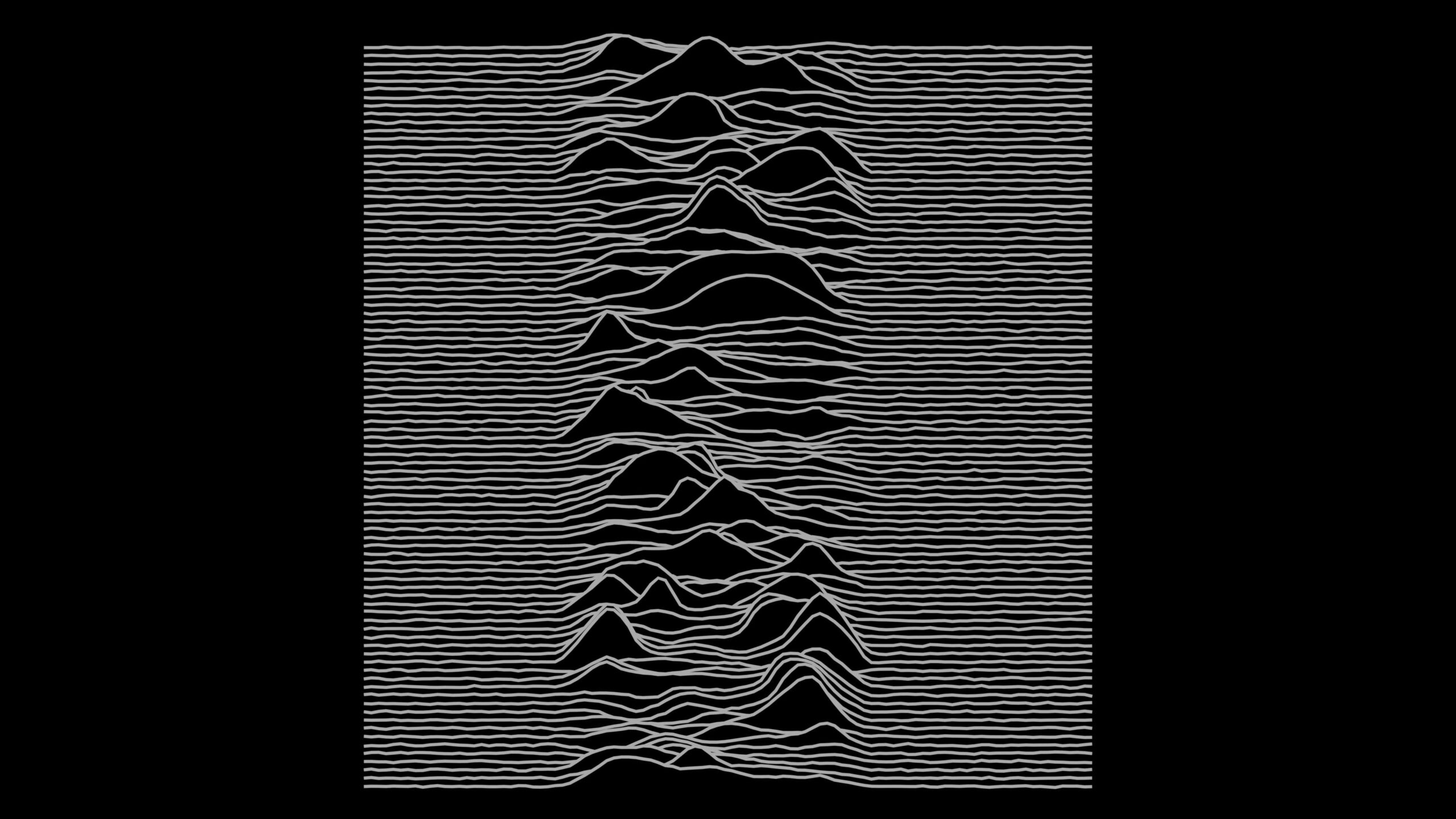 Iconic Sound Wave Art Design 4K Loop
