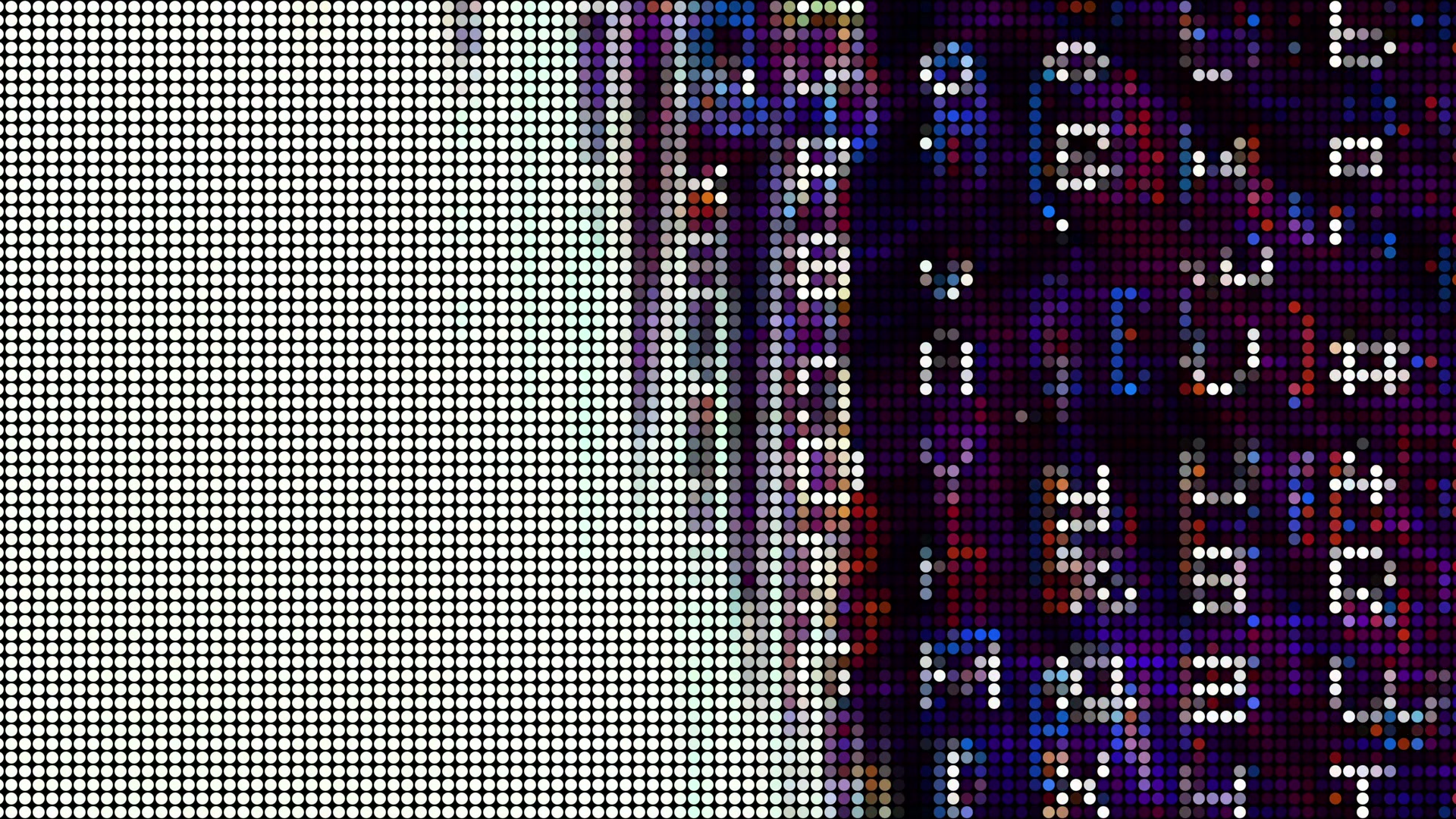 Pixelated Abstract Digital Code Art Loop