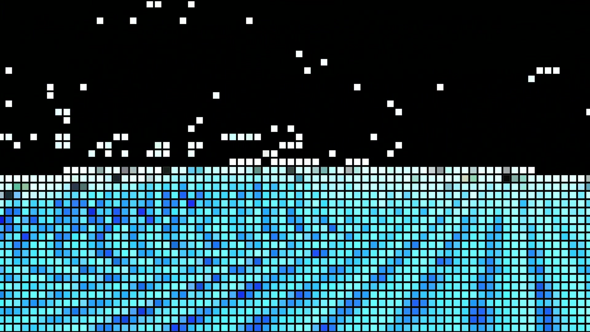 Abstract Pixelated Mosaic Video Loop