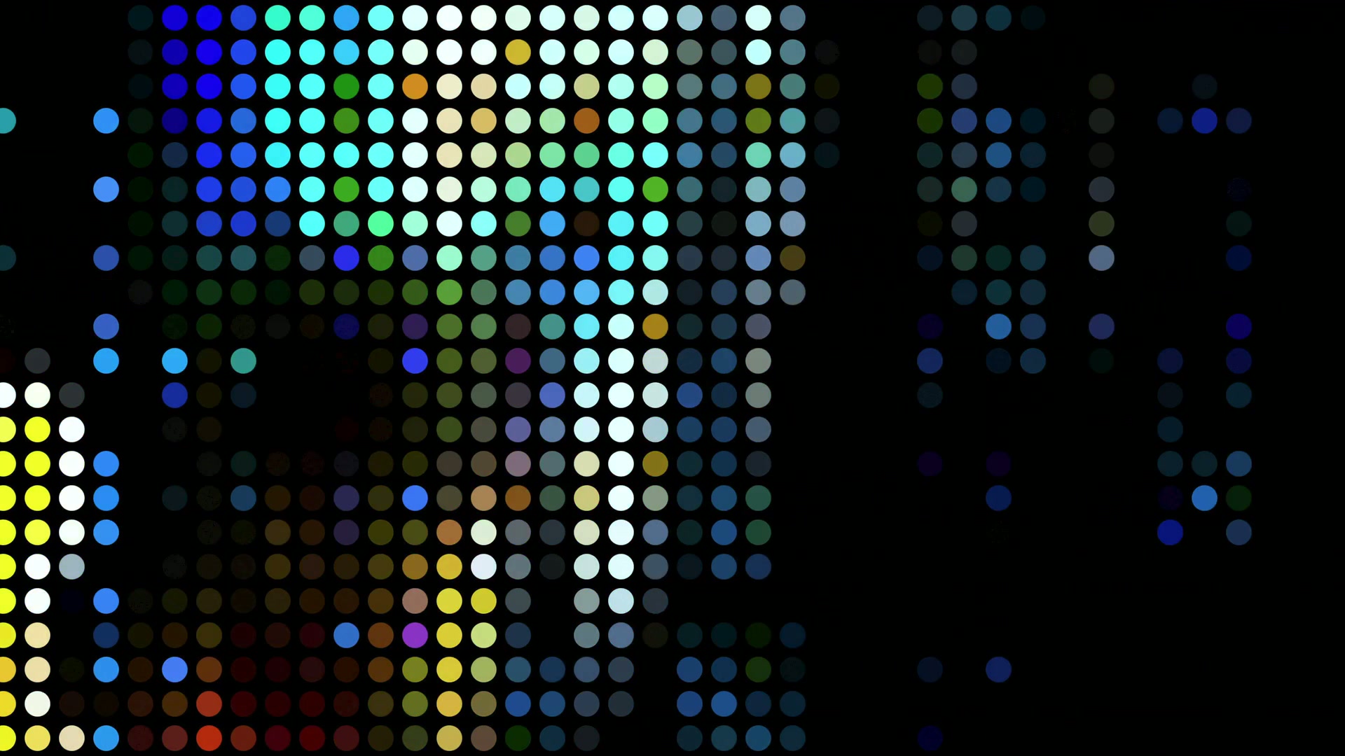 Vibrant Dots Create Abstract Animation Loop