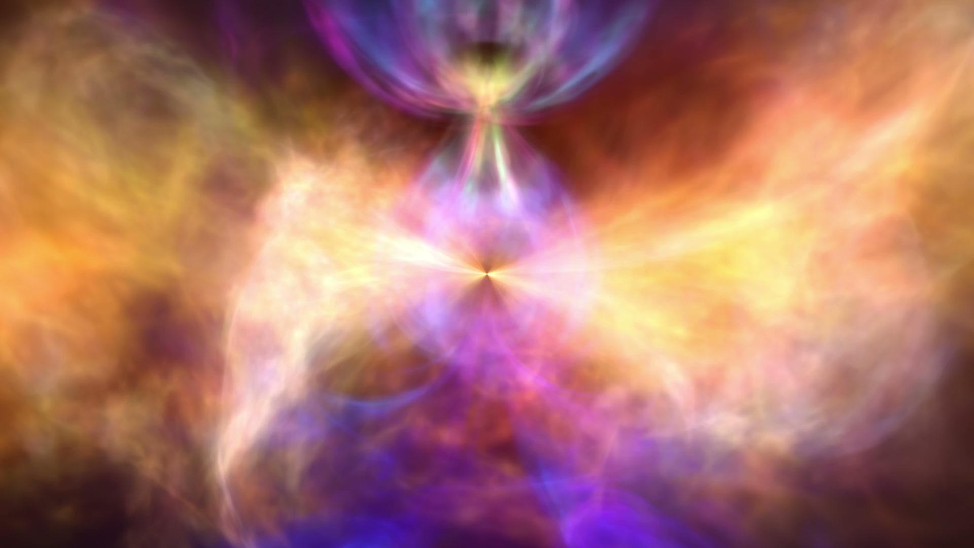 Cosmic Convergence of Vibrant Colors Loop