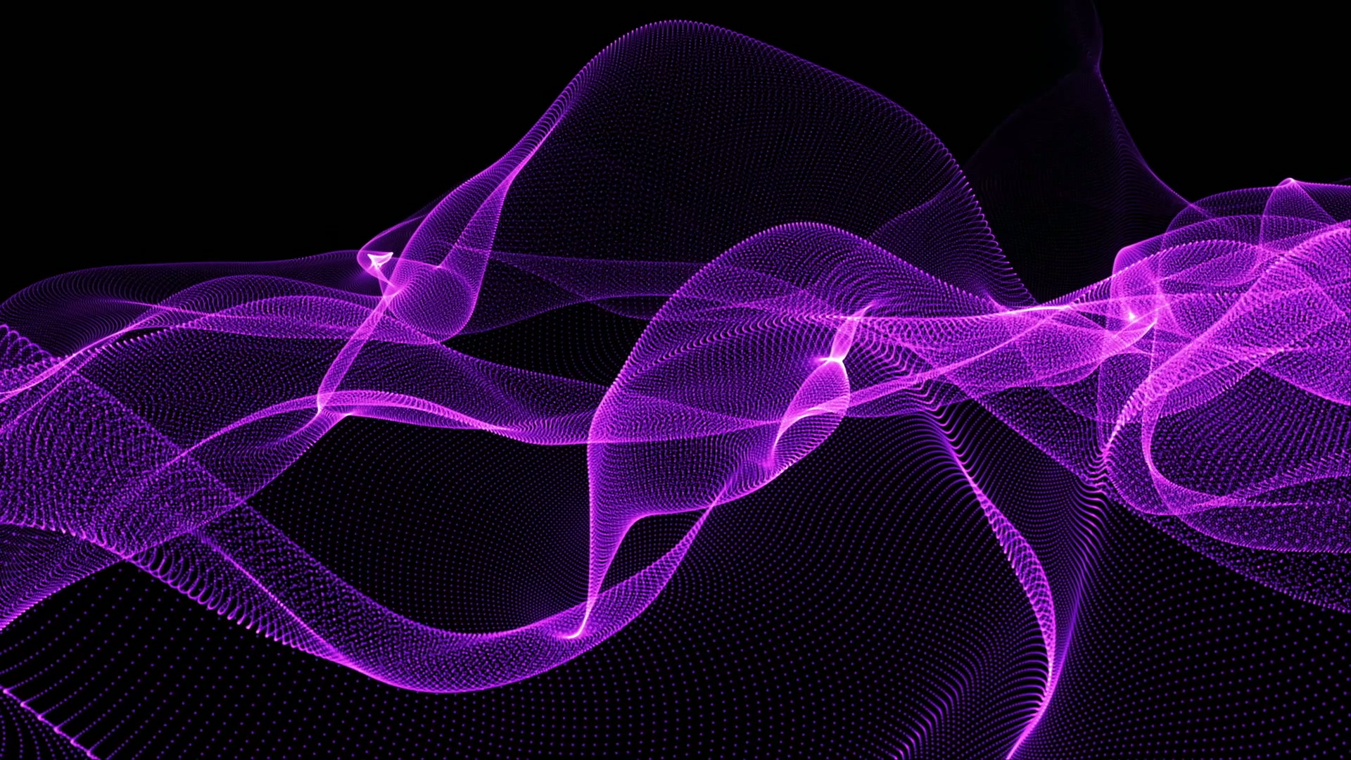 Vibrant Swirls of Abstract Motion Loop